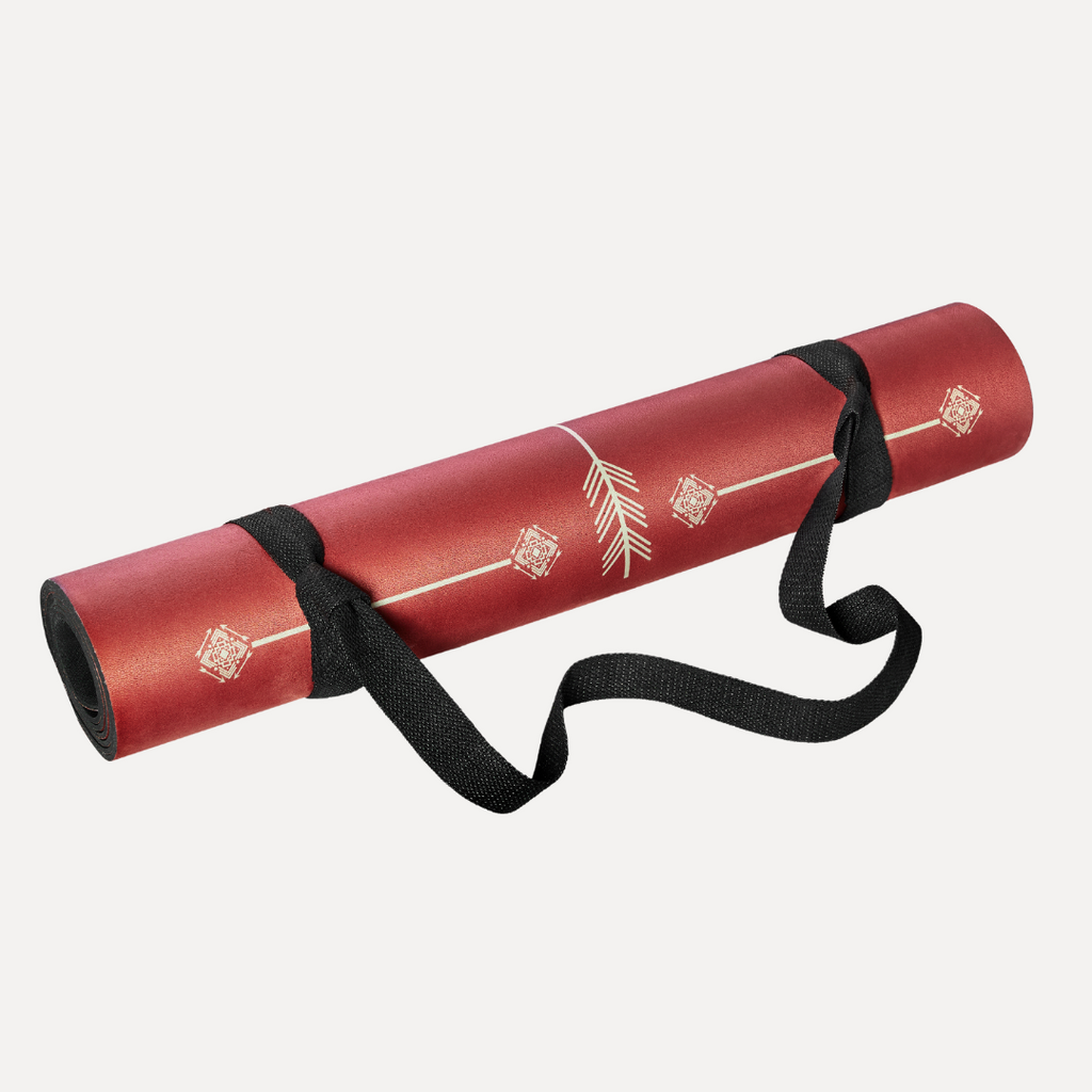 Warrior Red Velvet Sustainable Yoga Mat
