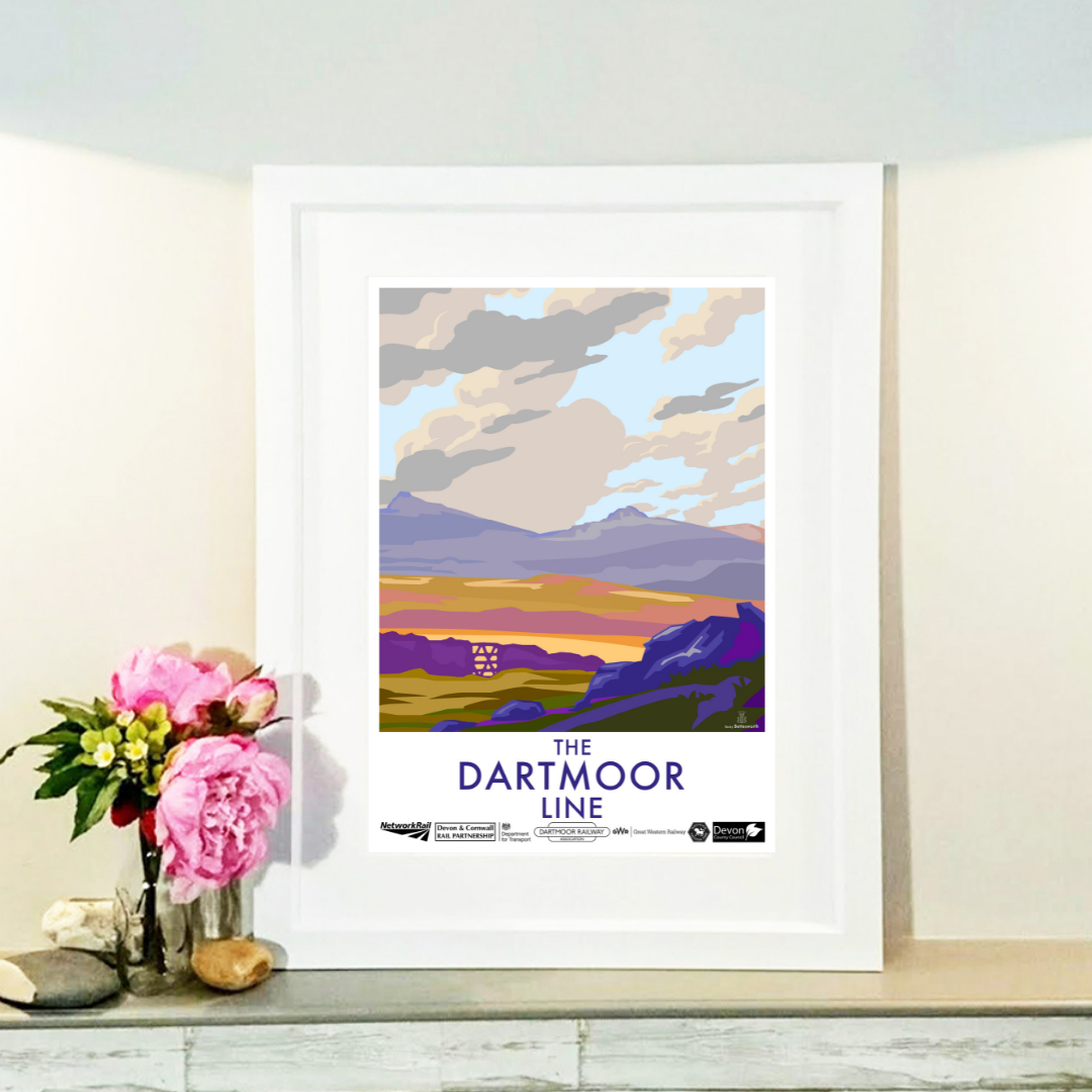 The Dartmoor Line Limited Edition A2 Print