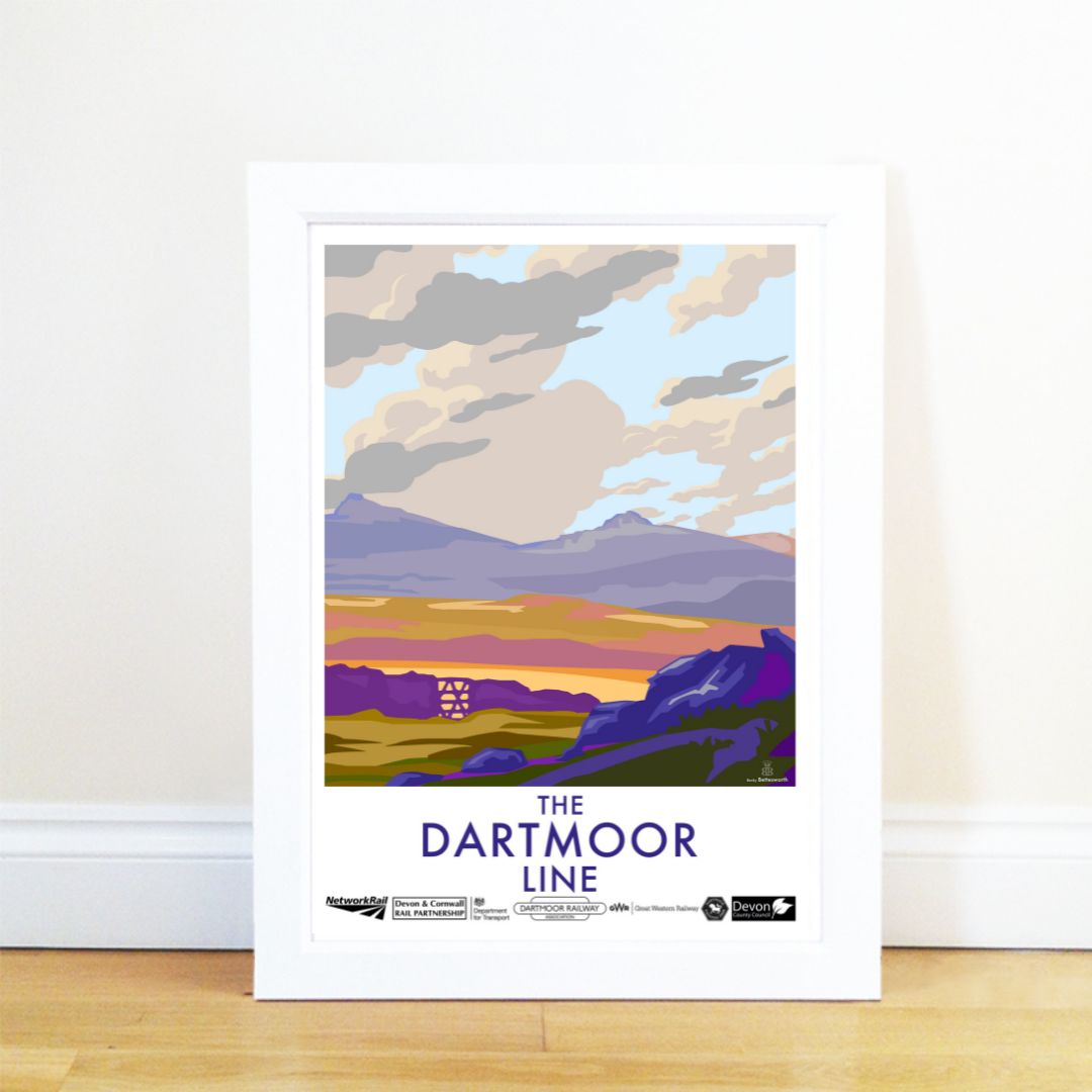 The Dartmoor Line Limited Edition A2 Print
