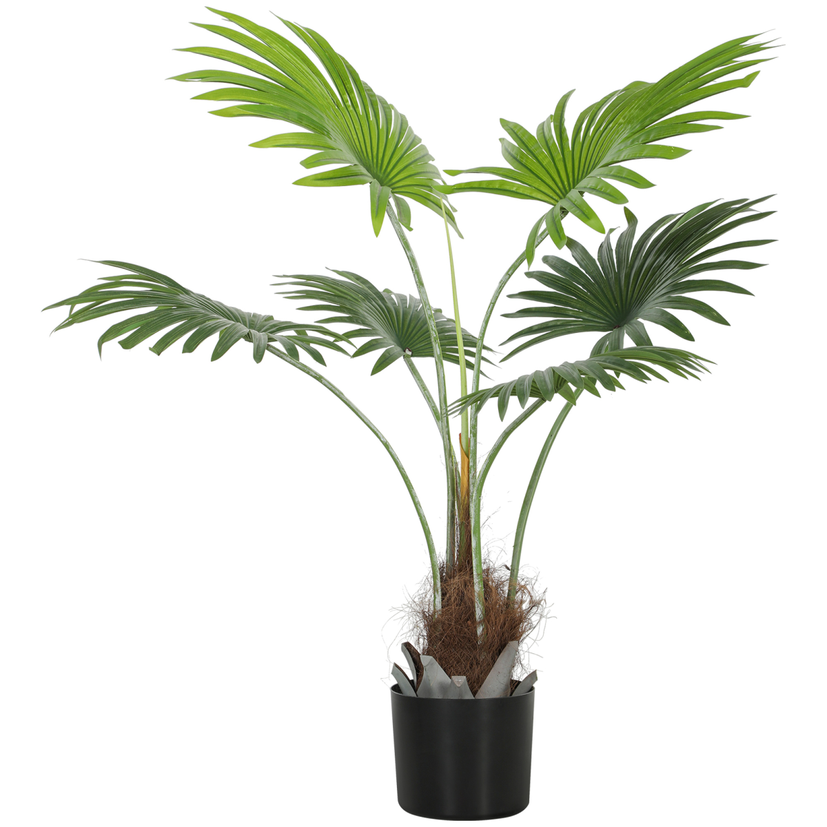 Artificial Palm Tree Plant 145cm with Realistic Leaves