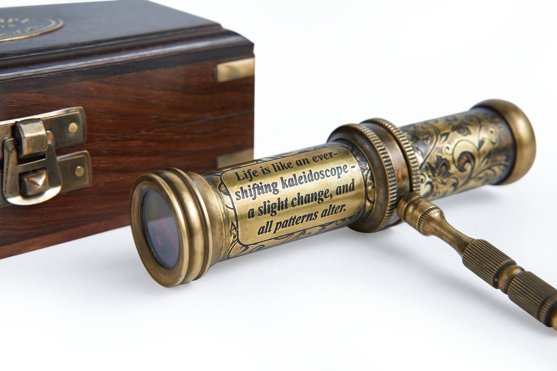 Handmade Kaleidoscope with Nautical Handle