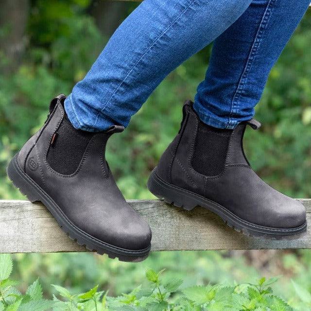 Storm Waterproof Boots in Black