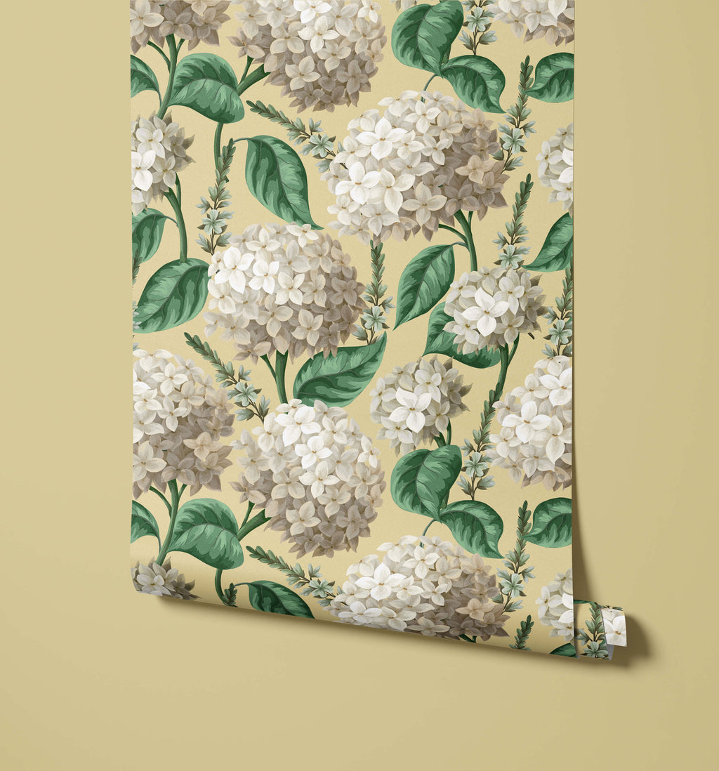 Vedder Hydrangea Wallpaper