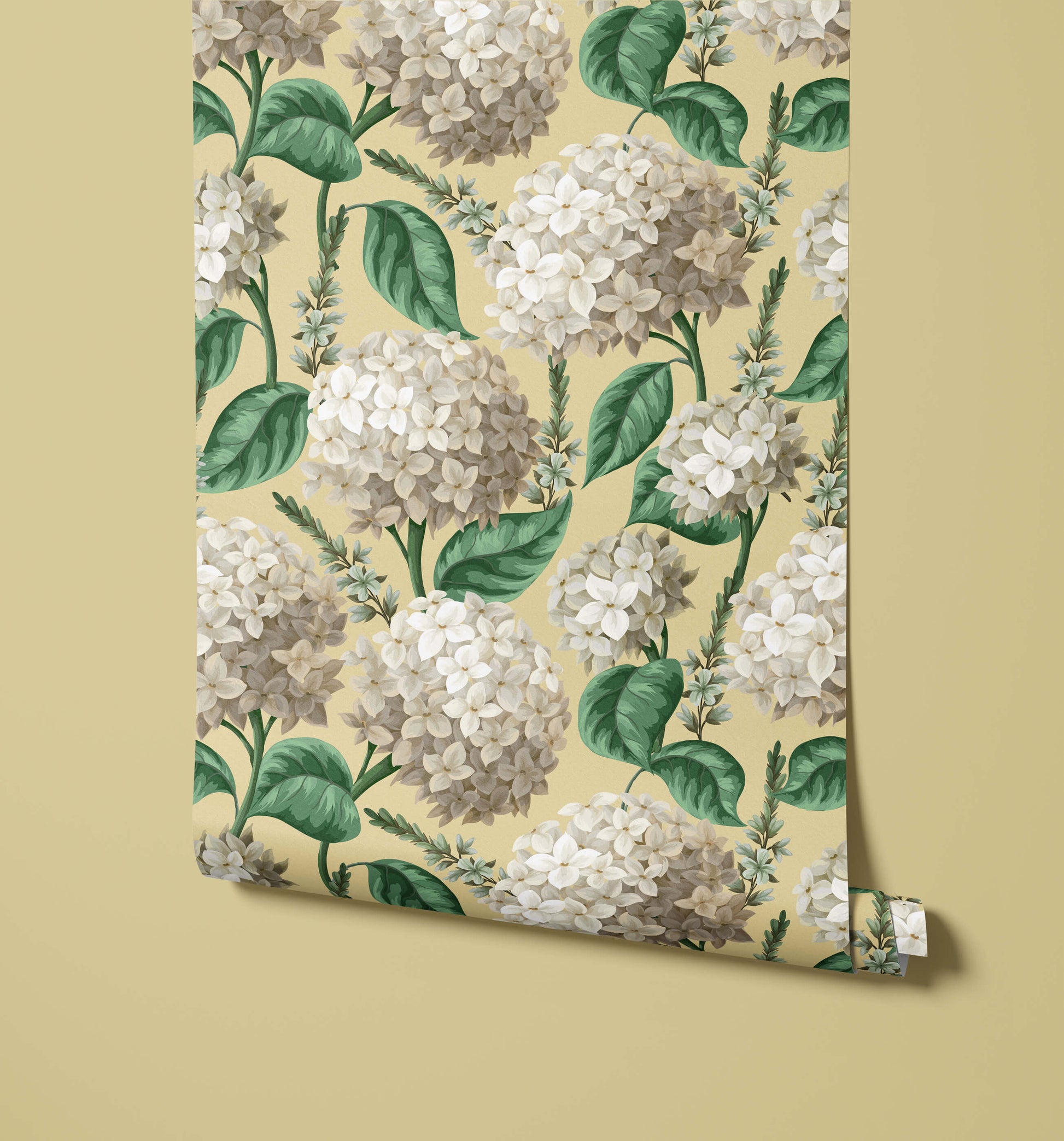 Vedder Hydrangea Wallpaper