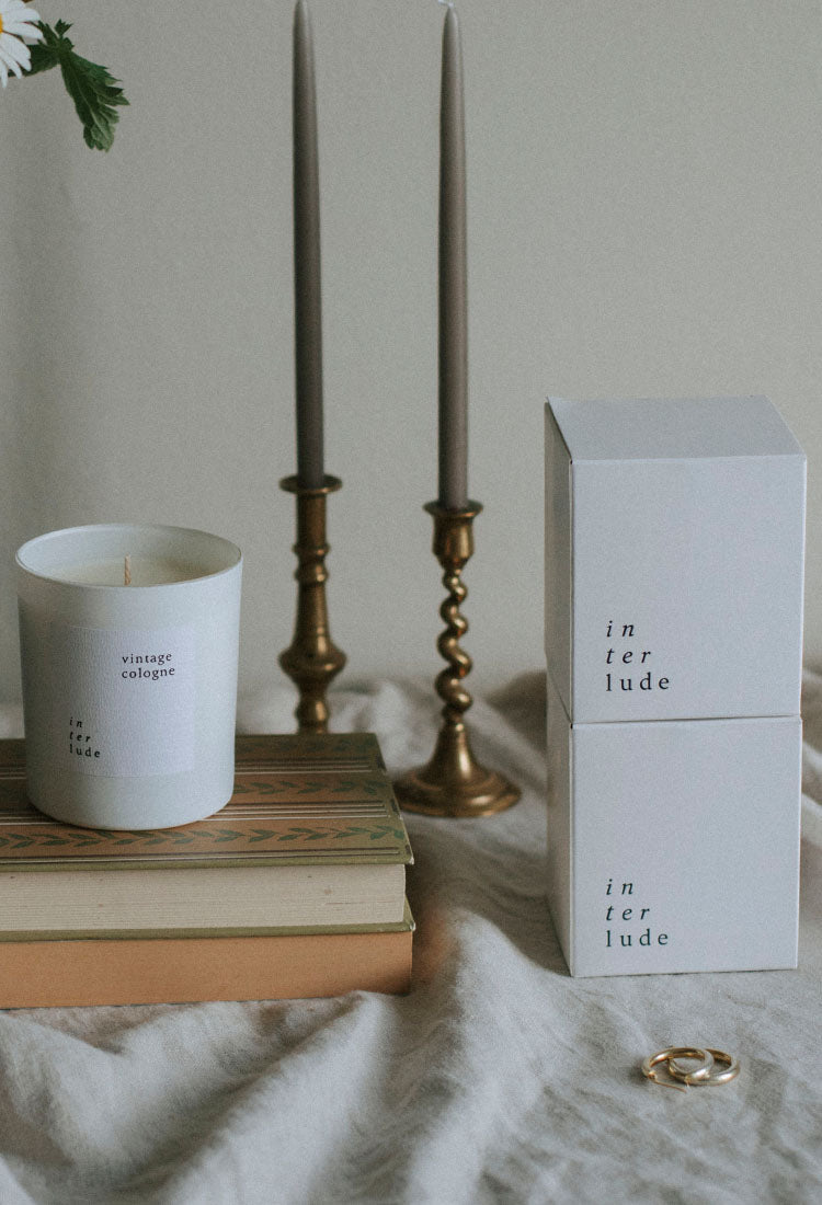 Vintage Cologne Soy Wax Scented Candle