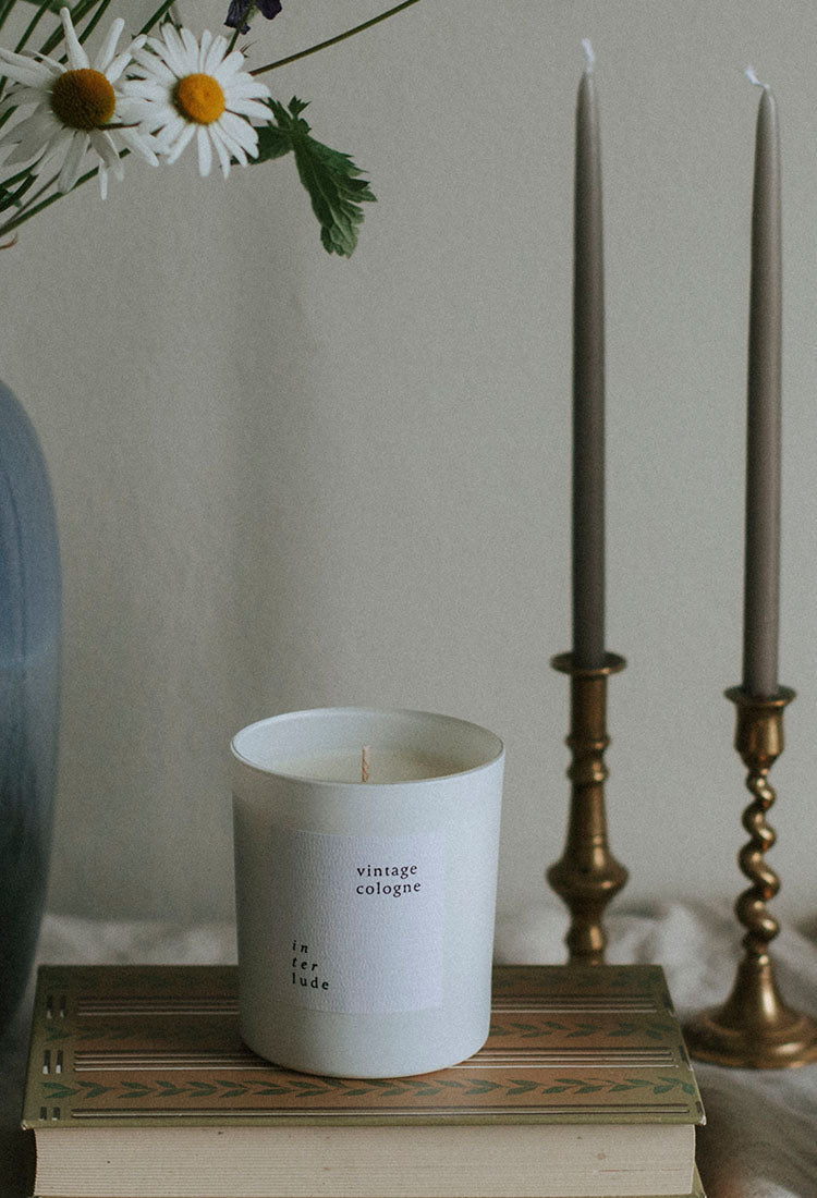 Vintage Cologne Soy Wax Scented Candle