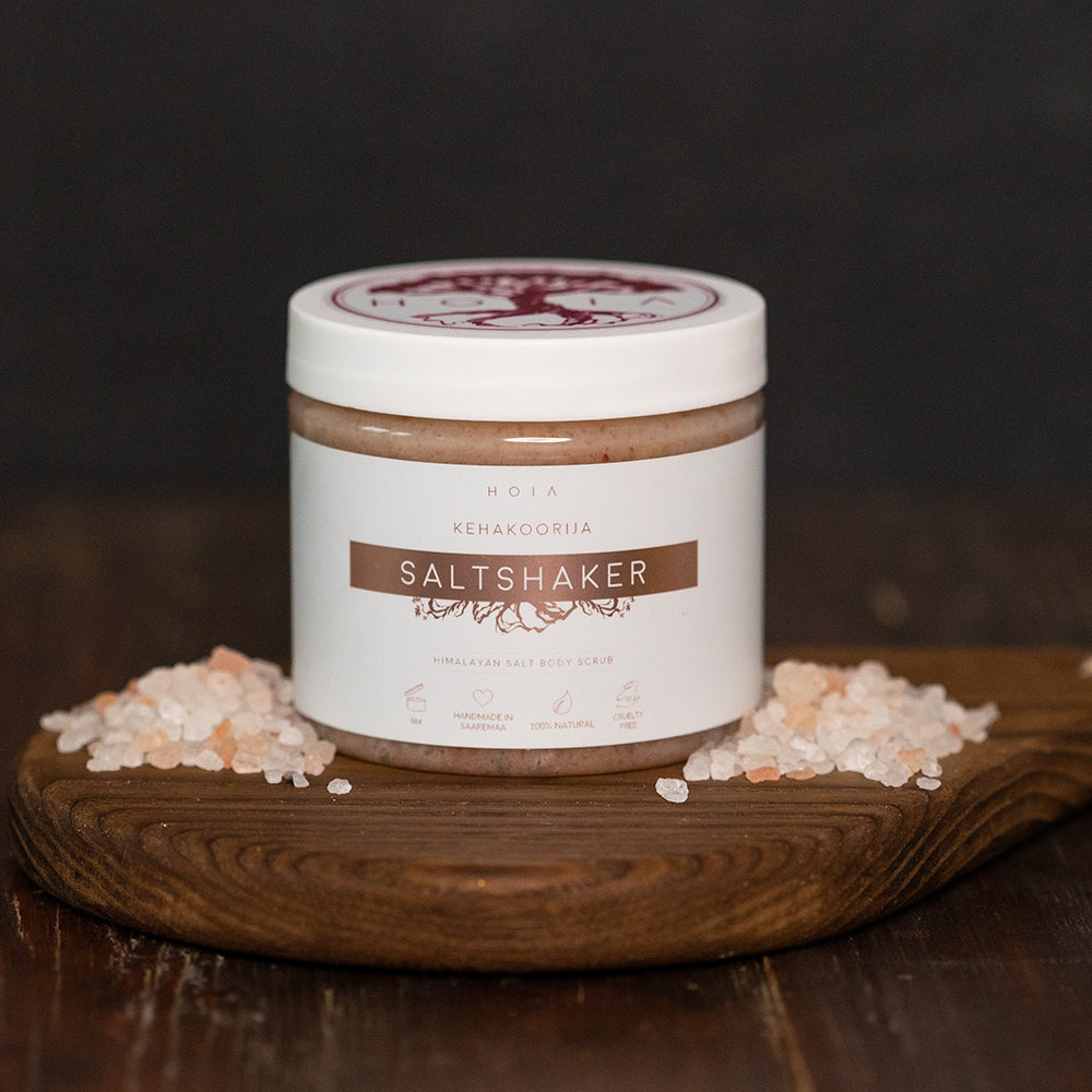 Himalayan Salt & Magnesium Body Scrub – Nourishing & Relaxing by HOIA at www.brixbailey.com