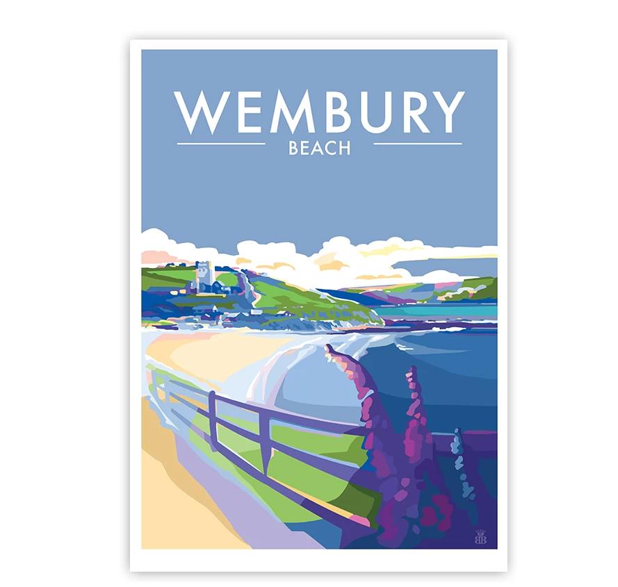 Wembury Beach Limited Edition A2 Print