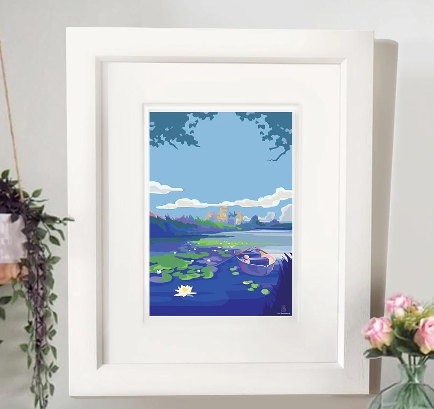 When the Green Woods Laugh A4 Print