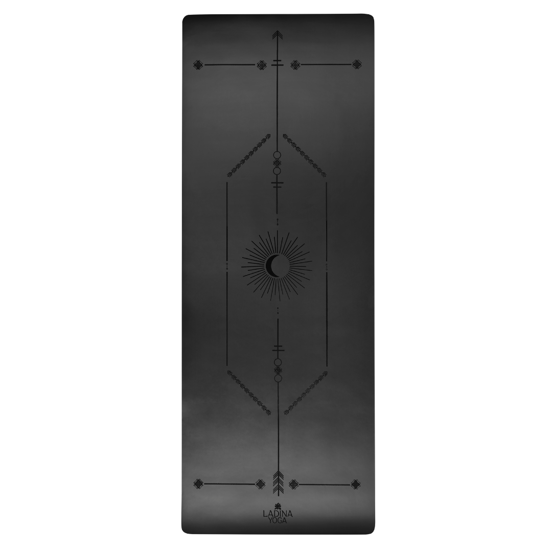 Warrior Black Travel Yoga Mat