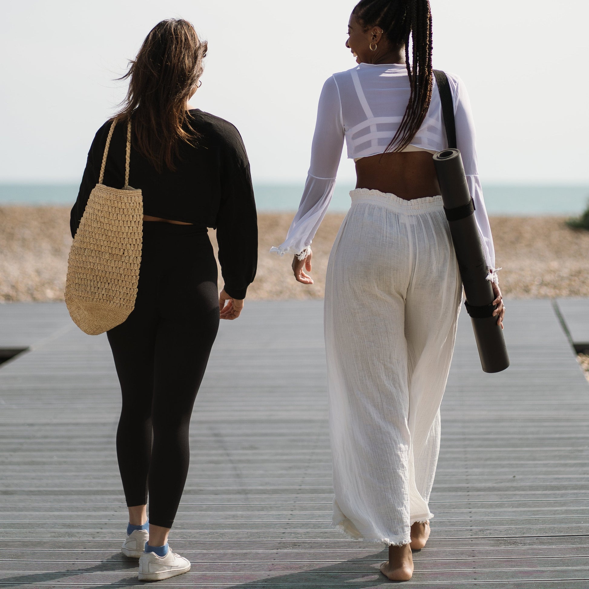 Warrior Black Travel Yoga Mat