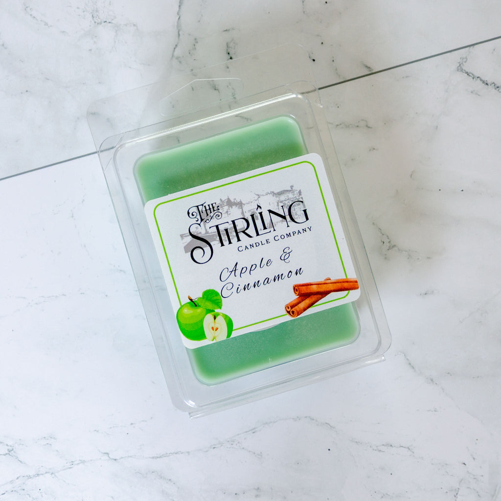 Apple and Cinnamon Wax Melt Clamshell