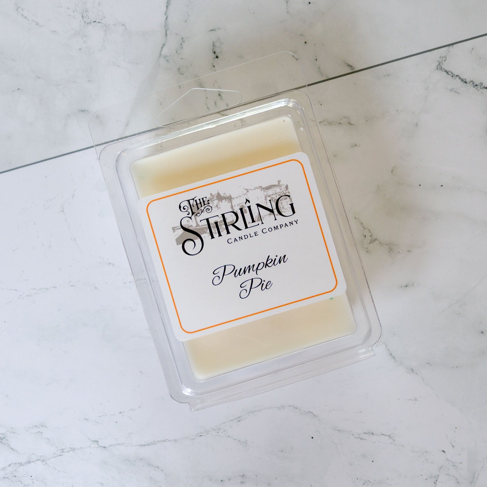 Pumpkin Pie Wax Melt Clamshell