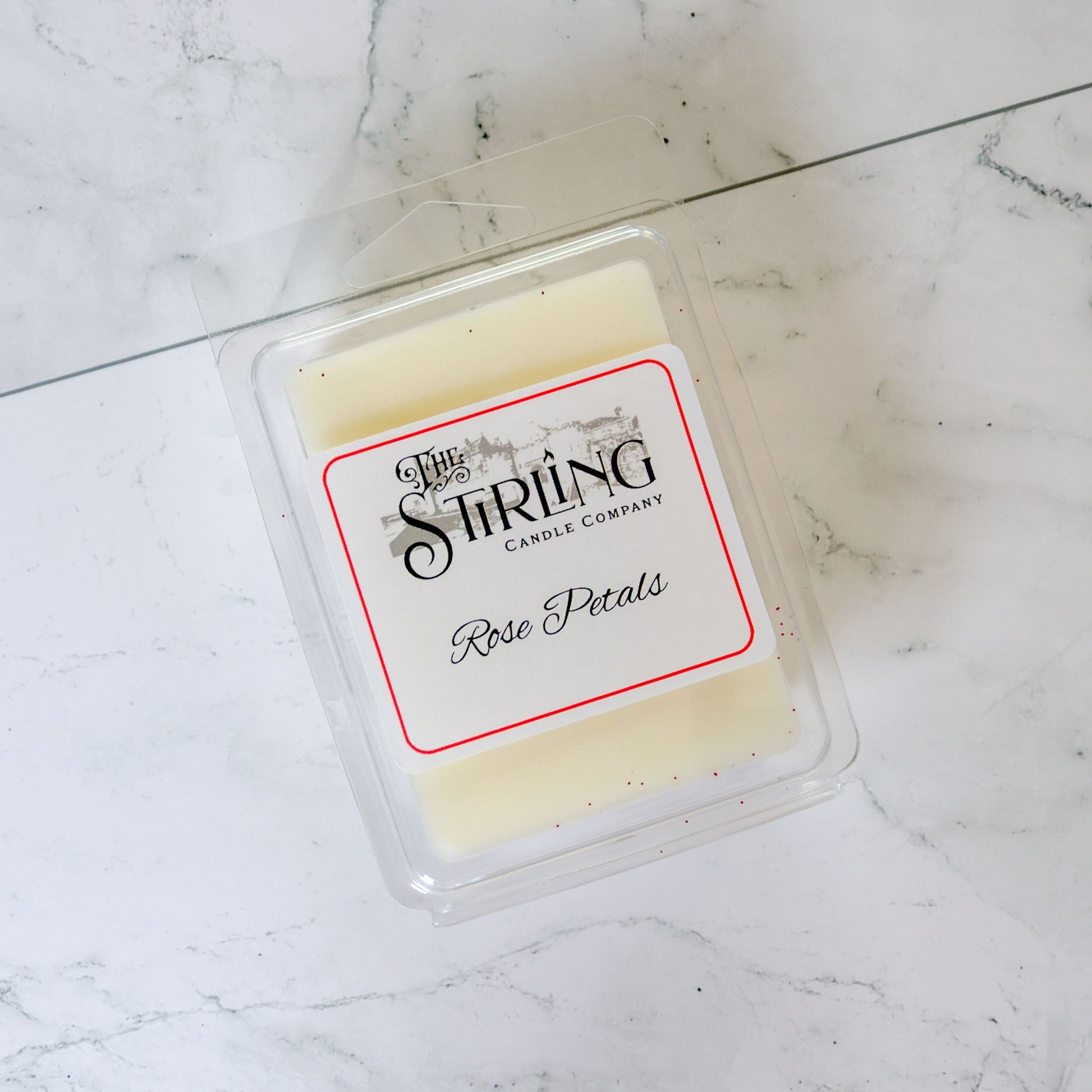 Rose Petals Wax Melt Clamshell