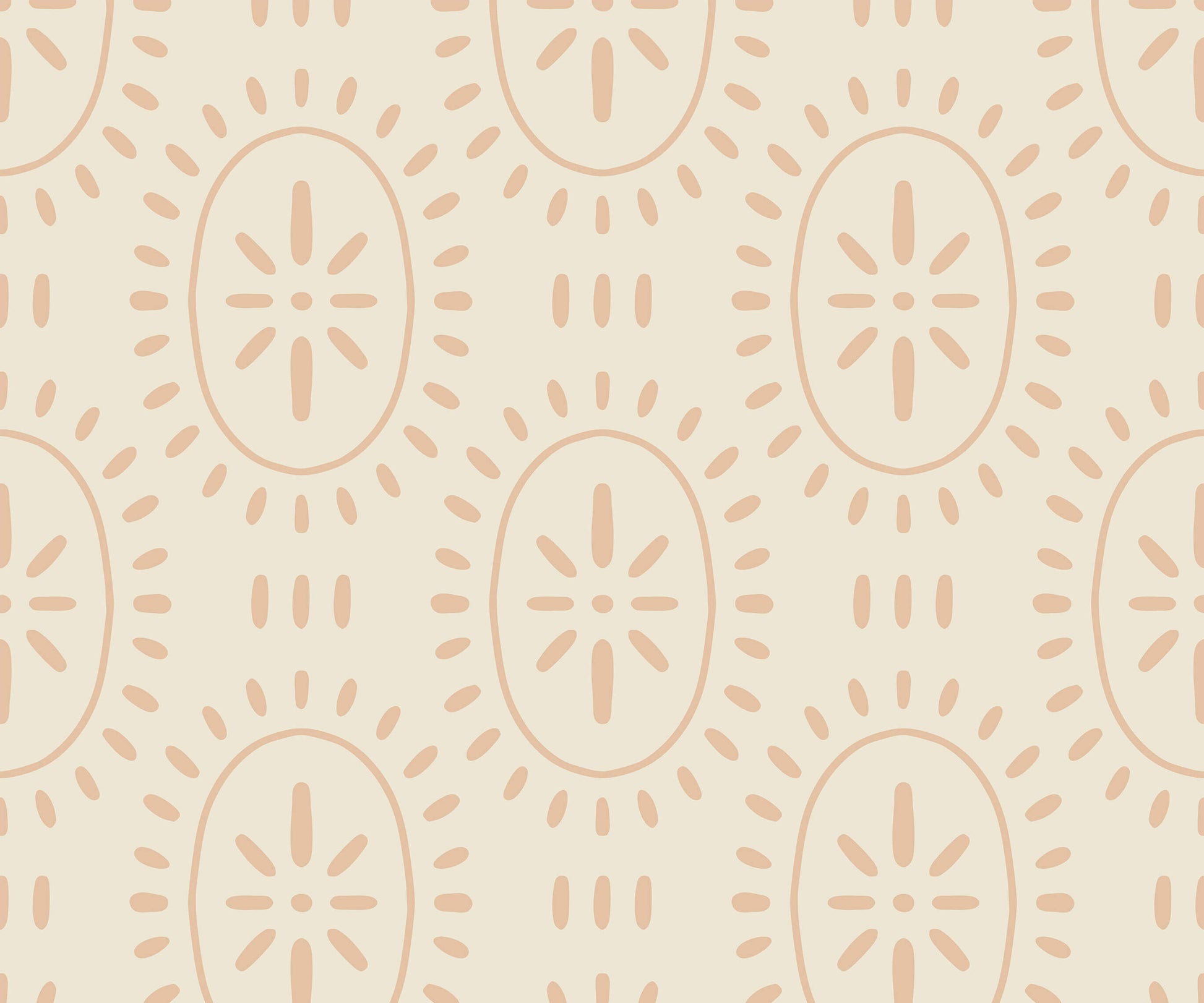 Limba Sun Pattern Wallpaper