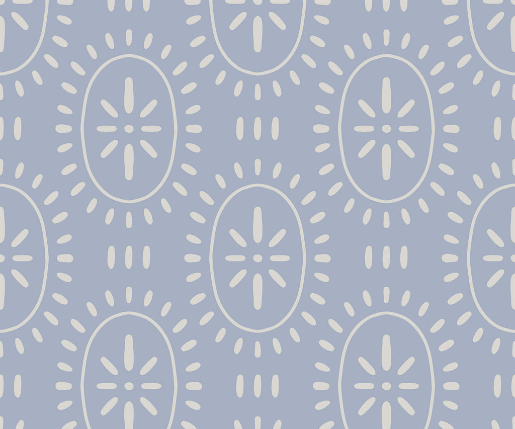 Limba Sun Pattern Wallpaper