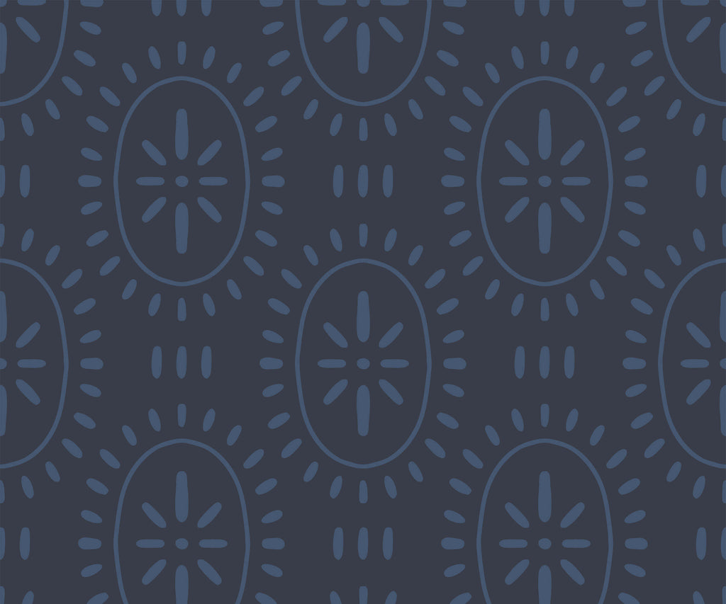 Limba Sun Pattern Wallpaper