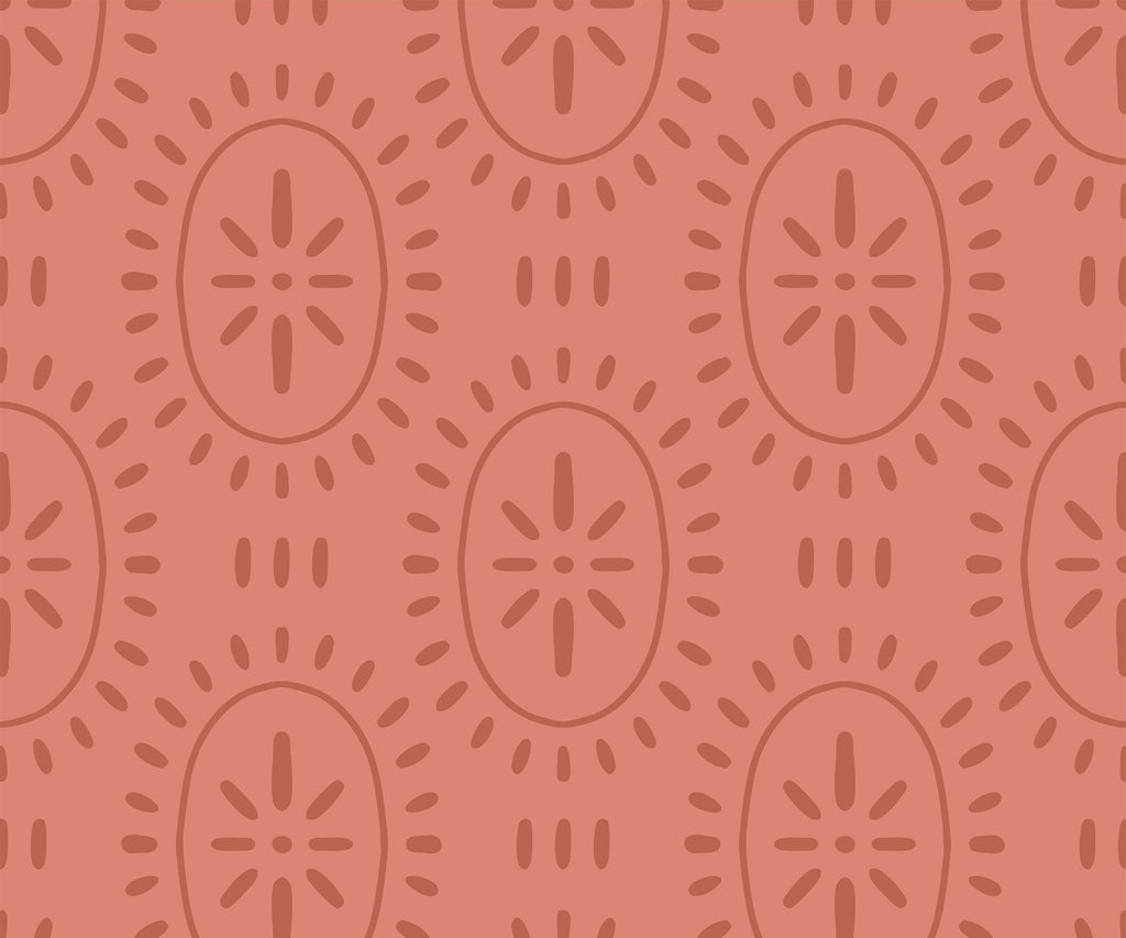 Limba Sun Pattern Wallpaper