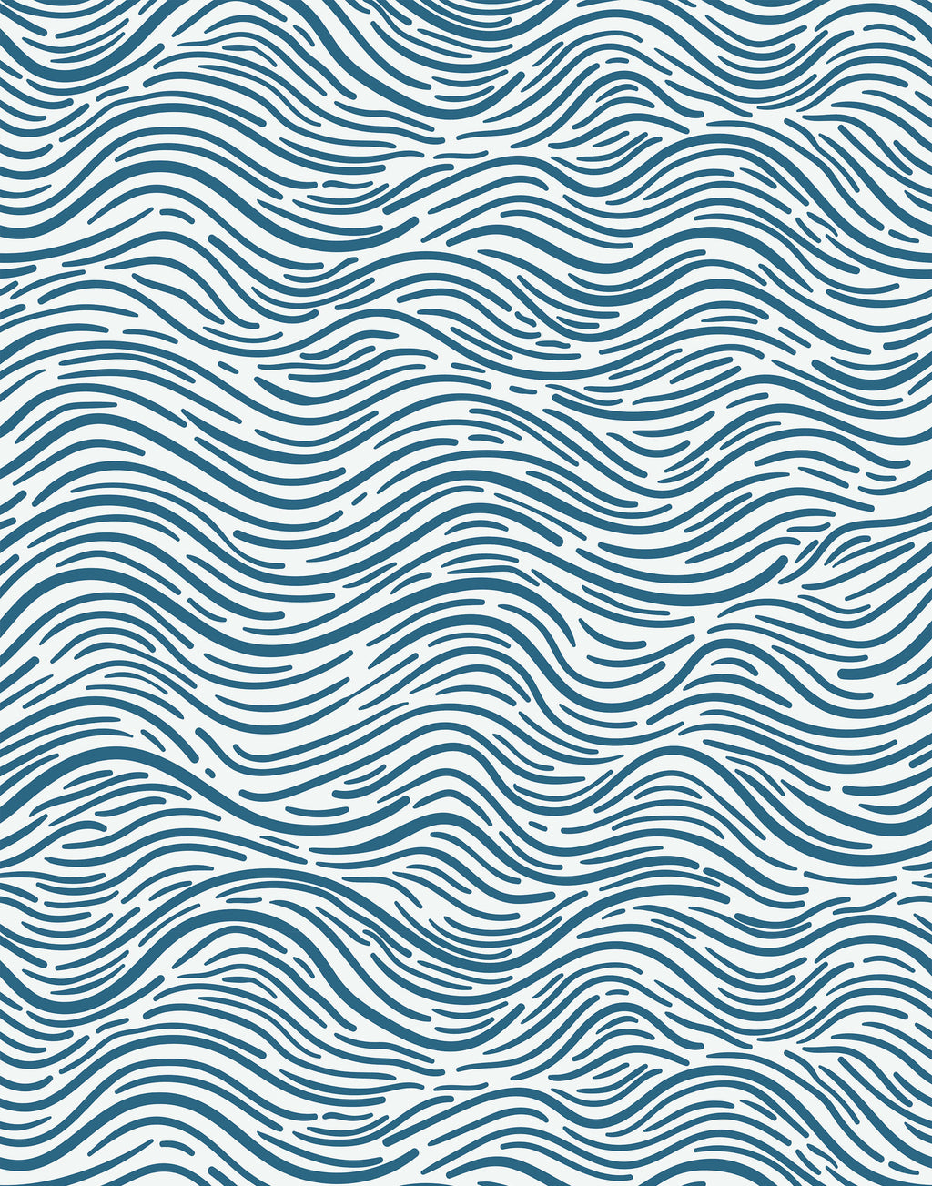 Shore Abstract Wave Wall Art