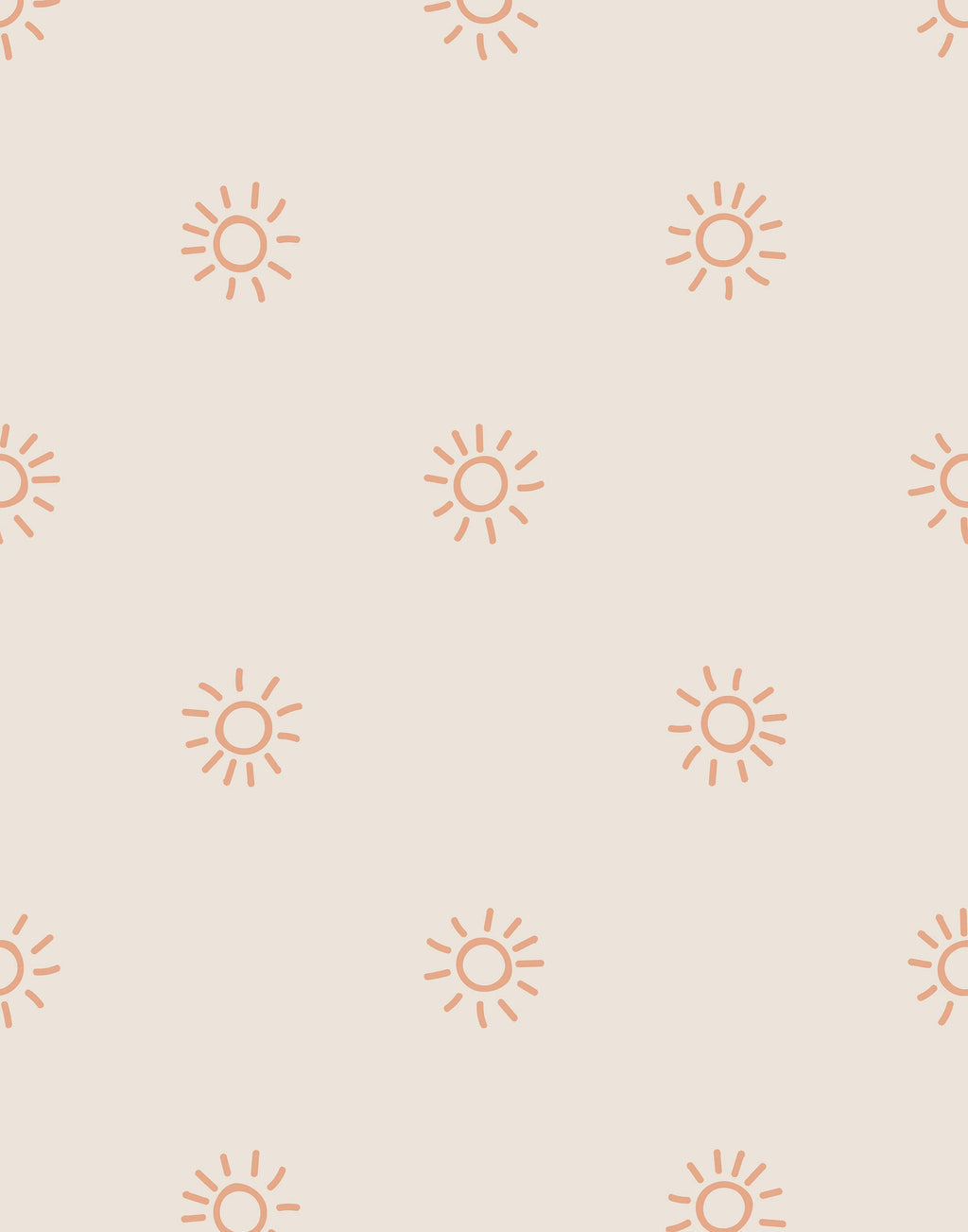 Sol Sun Pattern Wallpaper
