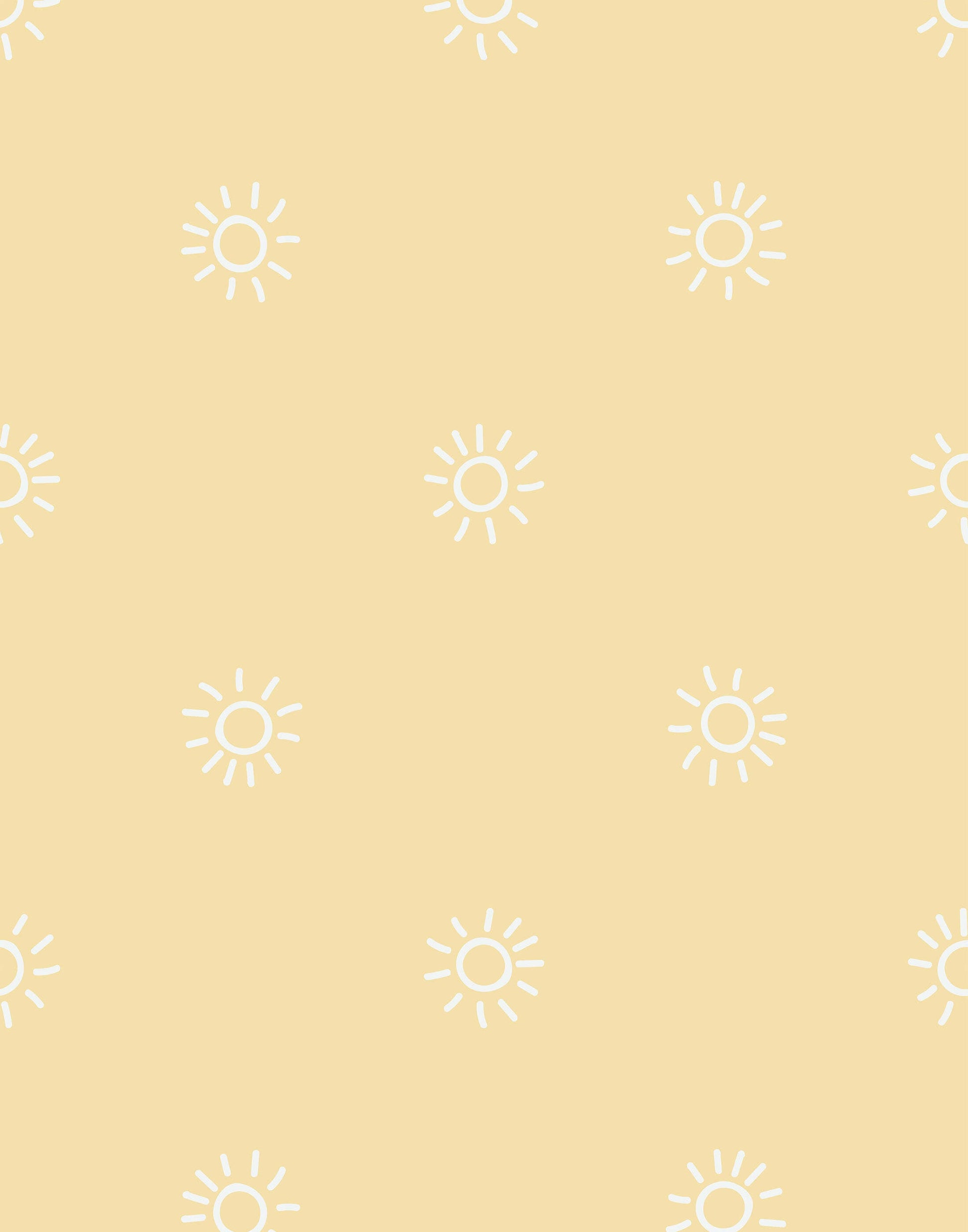 Sol Sun Pattern Wallpaper