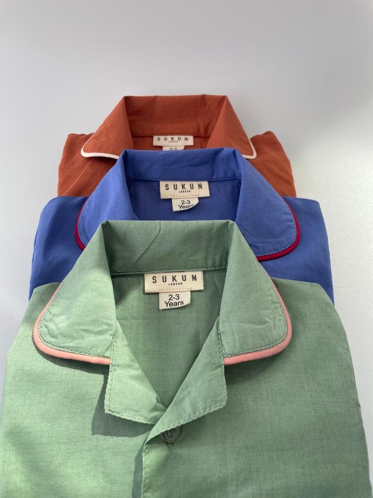 Mint Cotton Lawn Pyjama Set