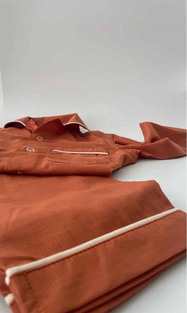 Butterscotch Cotton Lawn Pyjama Set