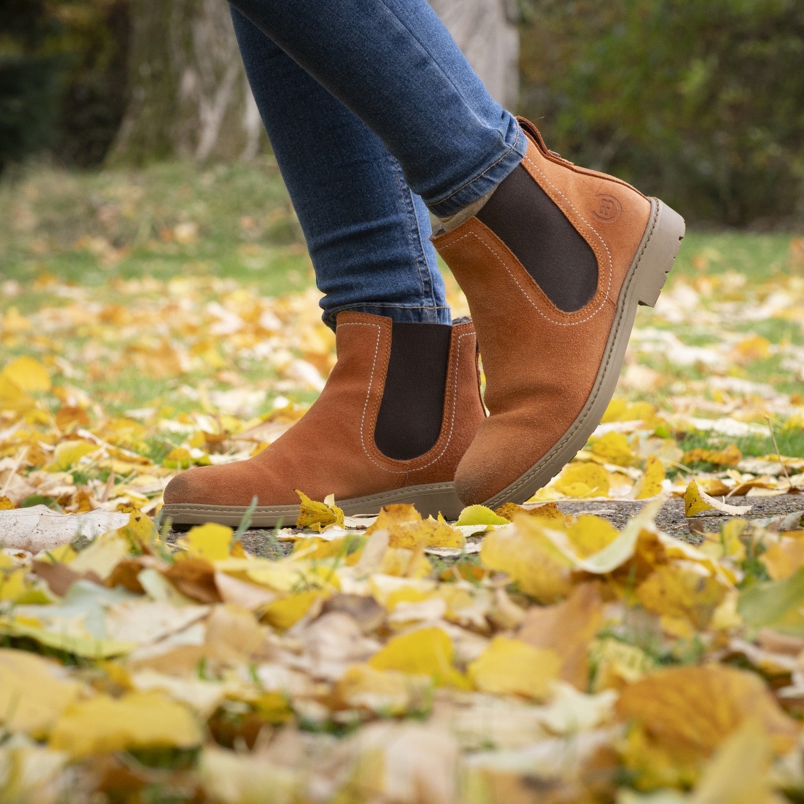 Short Boot in Burnt Orange