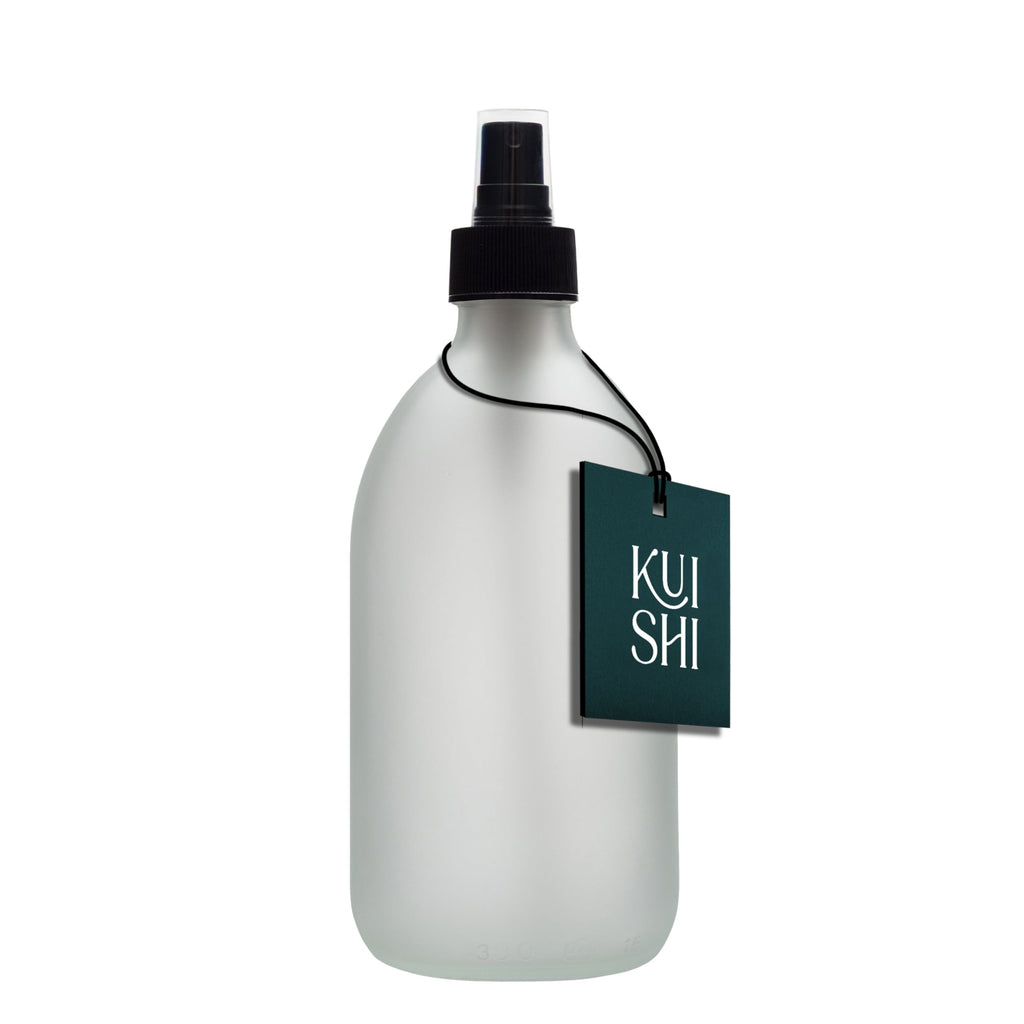 Frosted White Glass Atomiser Bottle