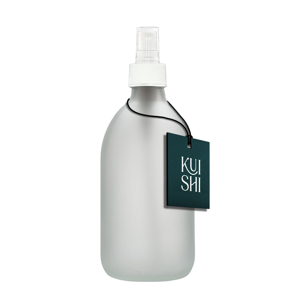 Frosted White Glass Atomiser Bottle