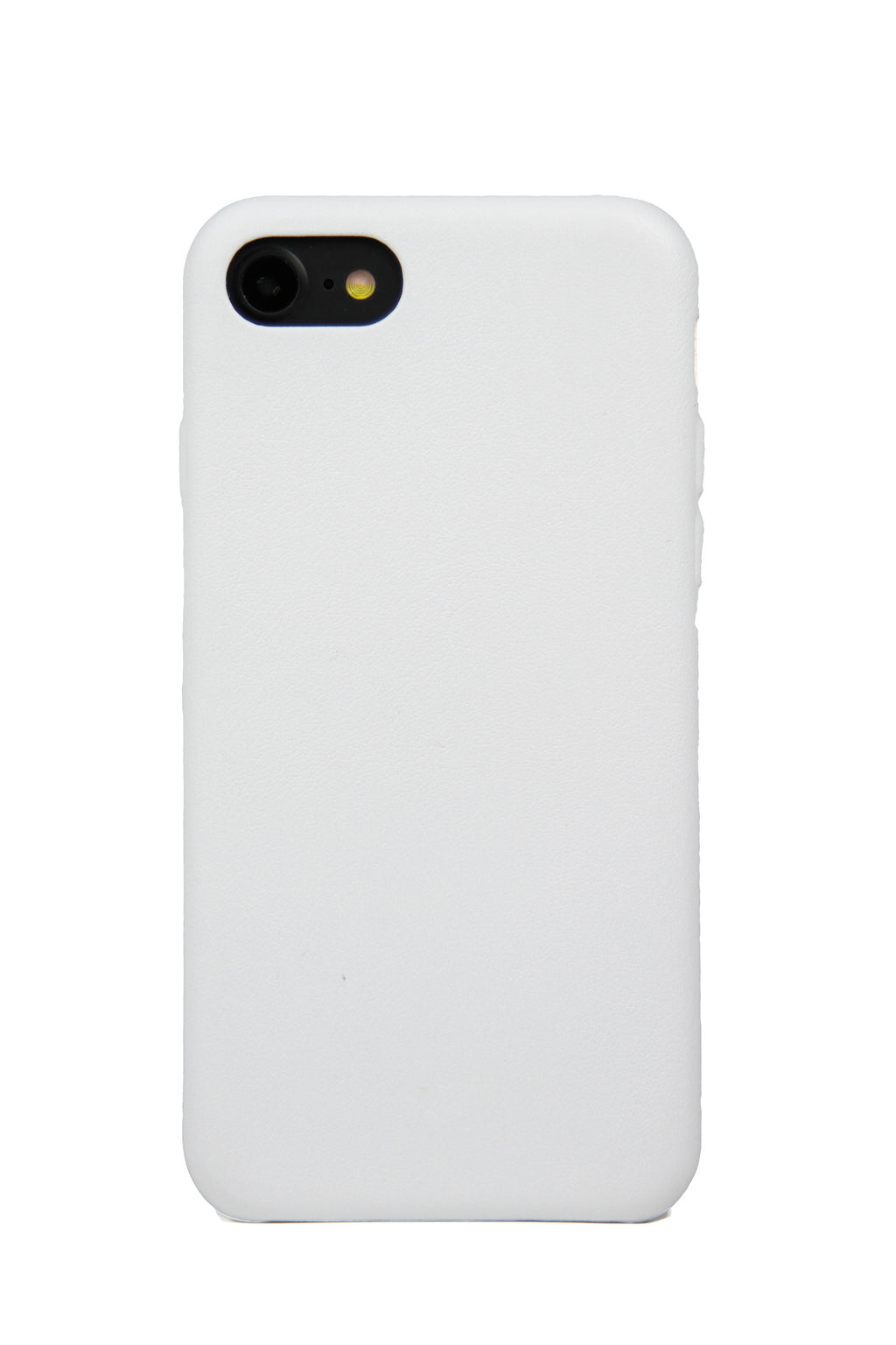 White Leather iPhone 7 and 8 Case