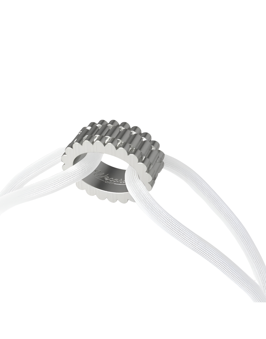 Regent Cord Bracelet in Sterling Silver