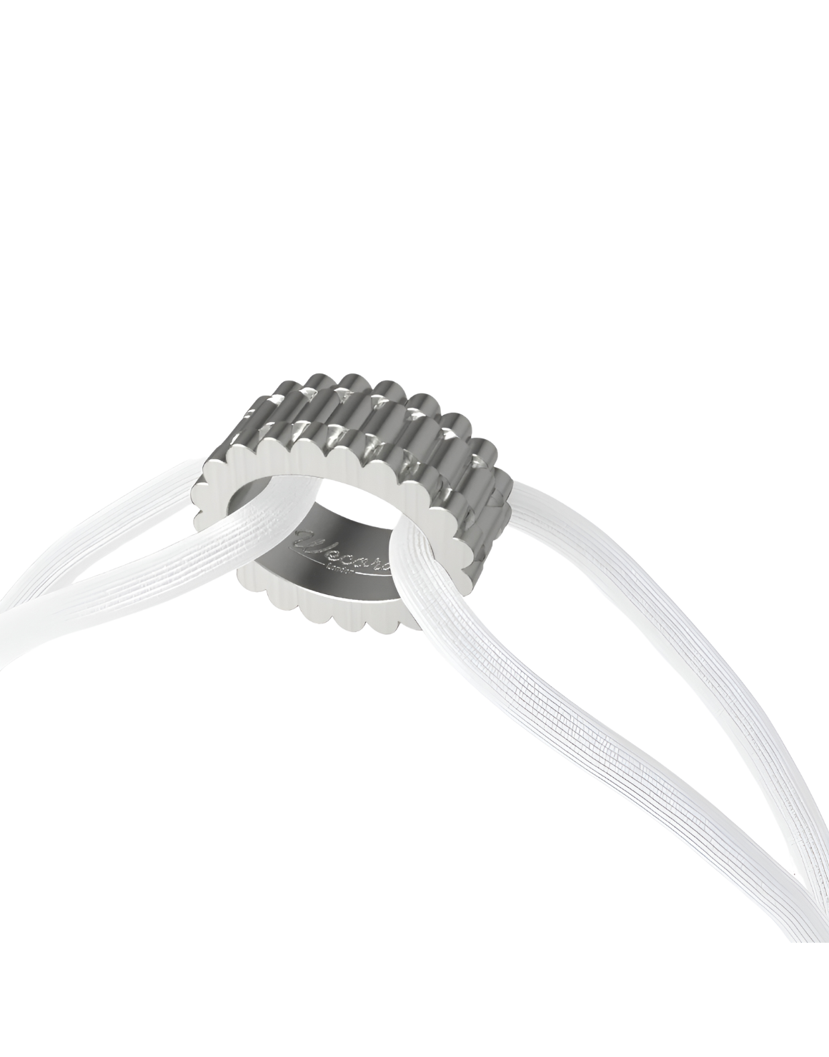 Regent Cord Bracelet in Sterling Silver