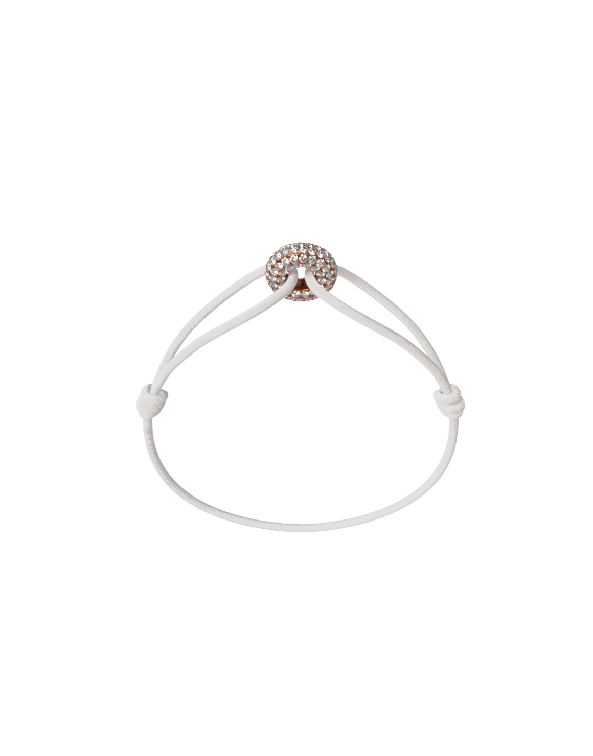 Mini Rose Soho Pave Cord Bracelet