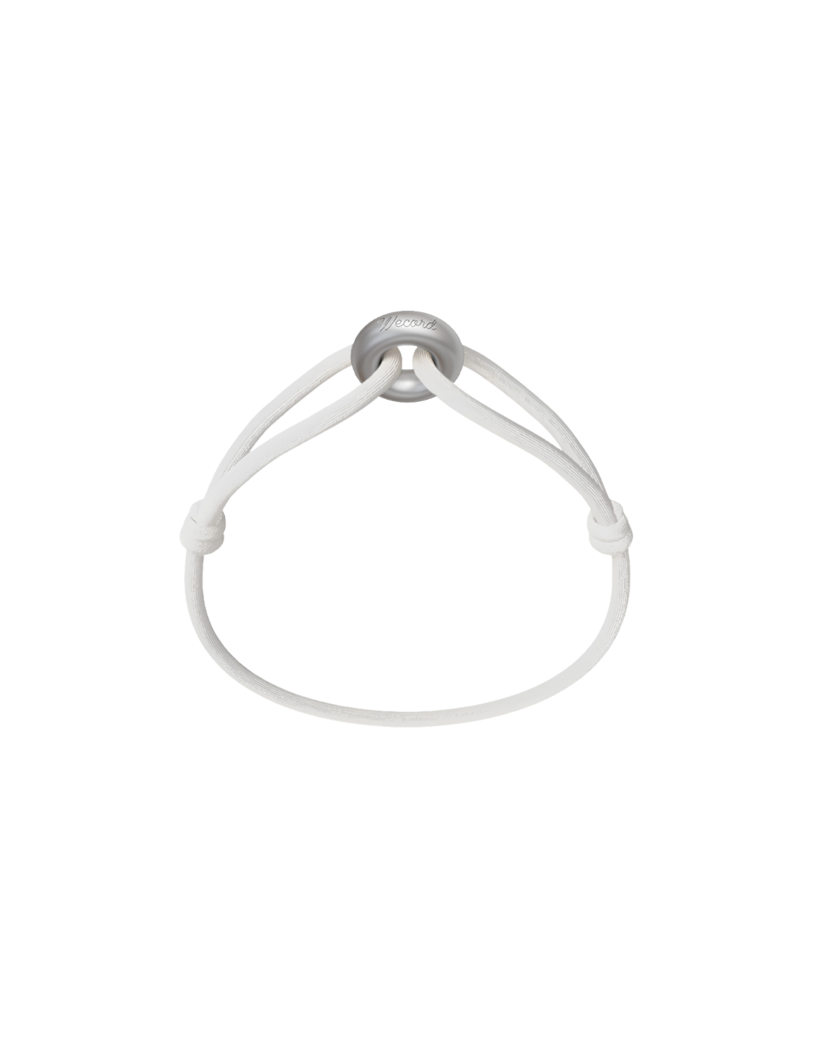 Silver Soho Matte Cord Bracelet