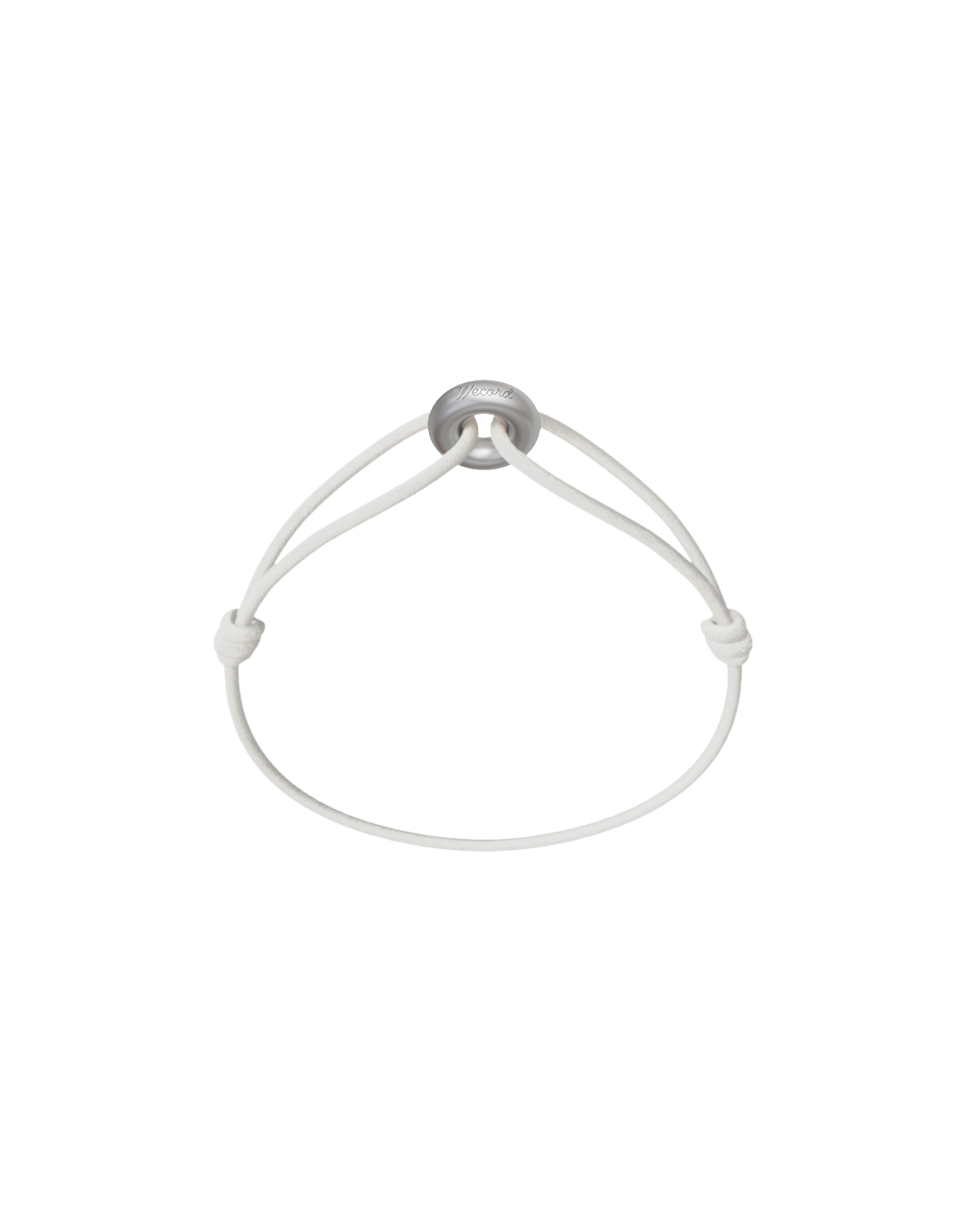 Mini Silver Soho Matte Cord Bracelet