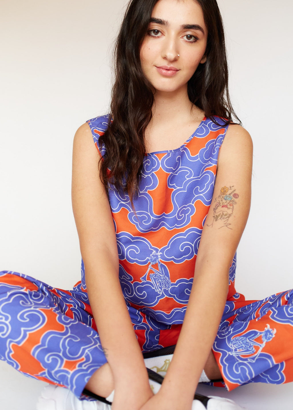 Organic Cotton Linen Reversible Tank Top