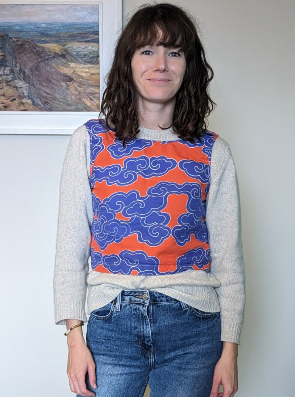 Organic Cotton Linen Reversible Tank Top