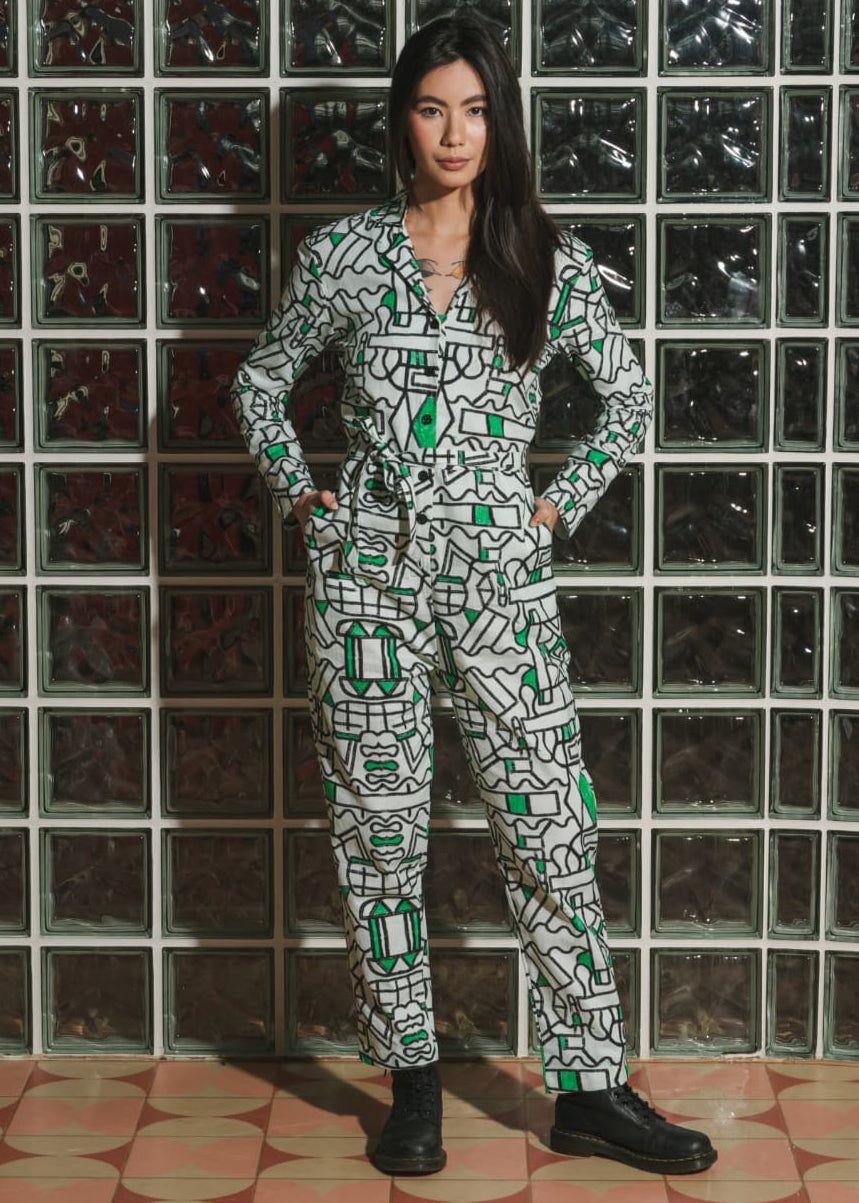 Organic Cotton and Linen Jumpsuit