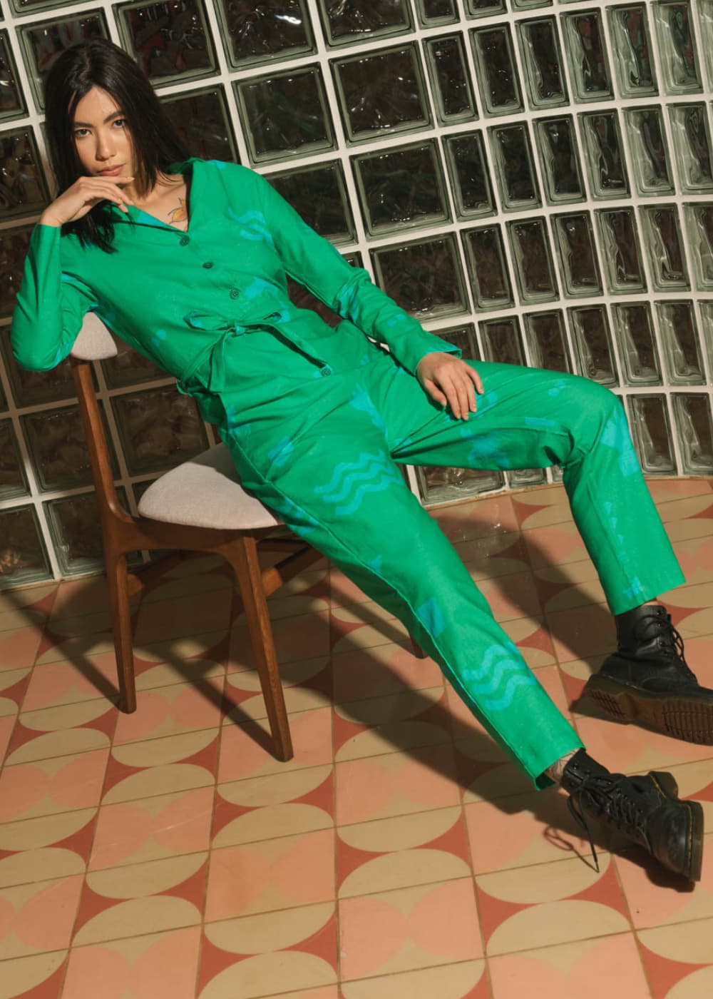 Organic Cotton and Linen Jumpsuit