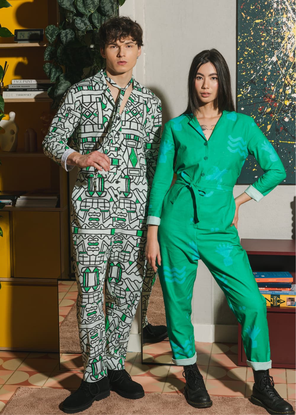 Organic Cotton and Linen Jumpsuit