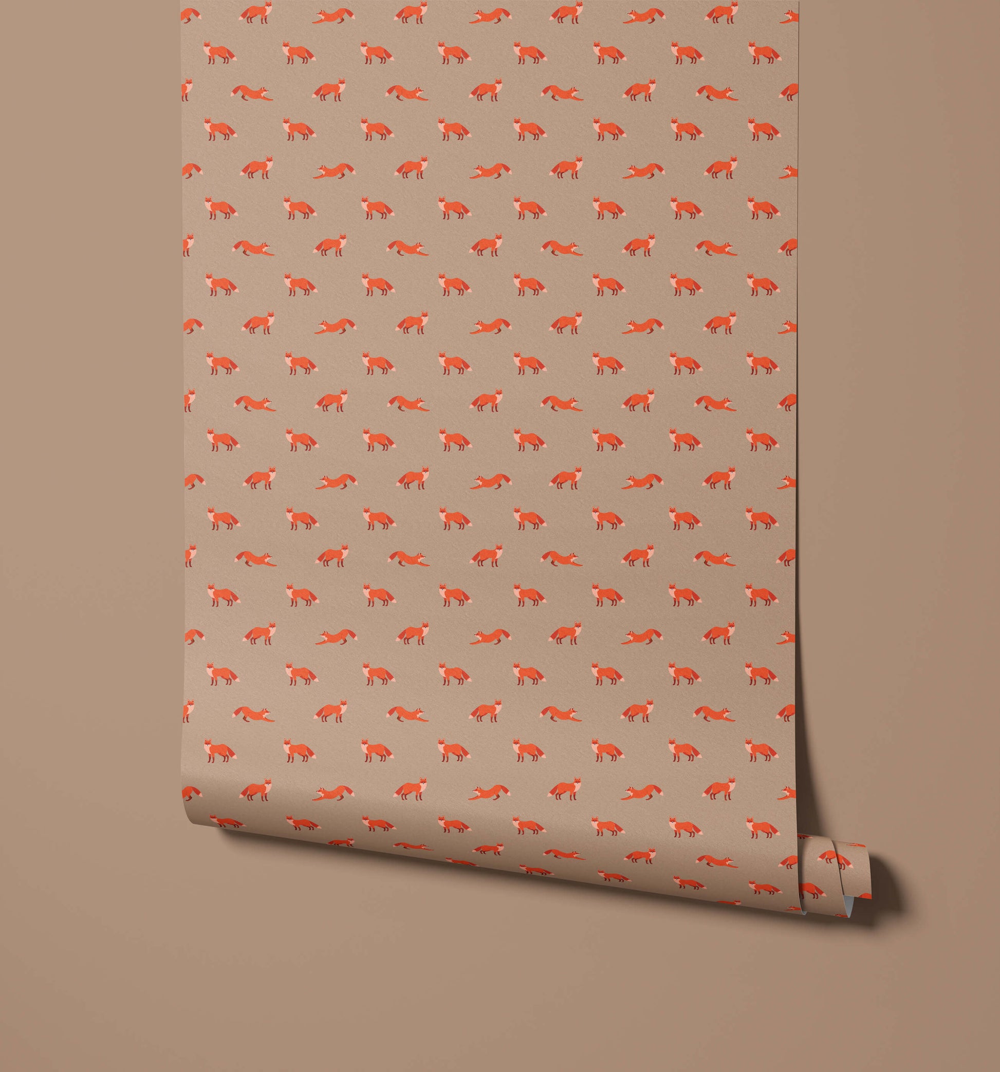 Cute Fox Wallpaper in Light and Dark