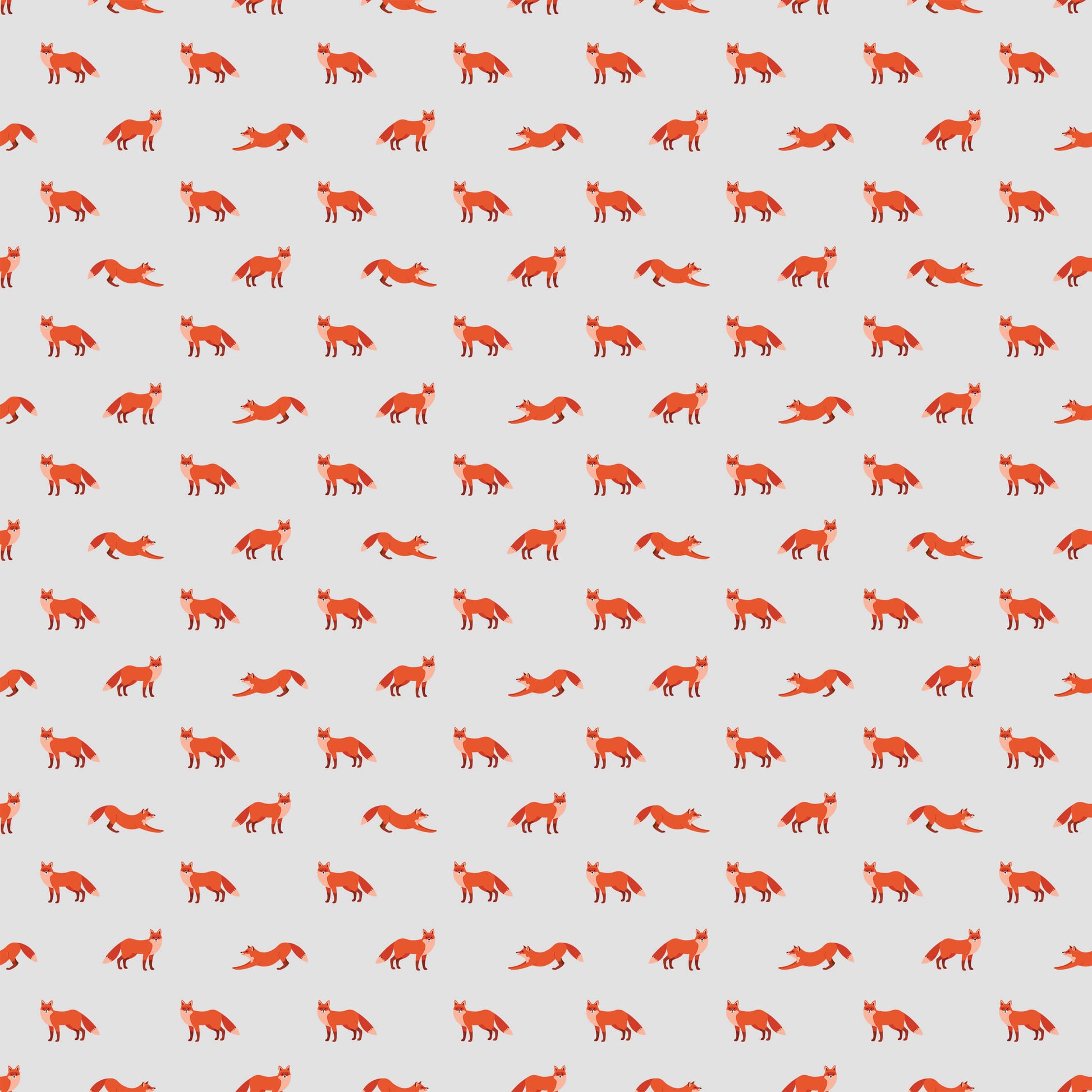 Cute Fox Wallpaper in Light and Dark