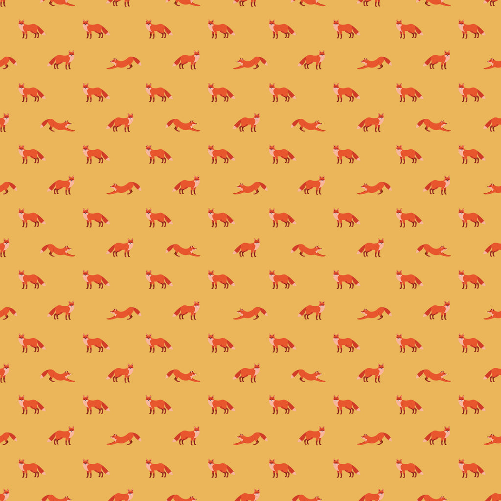 Cute Fox Wallpaper in Light and Dark