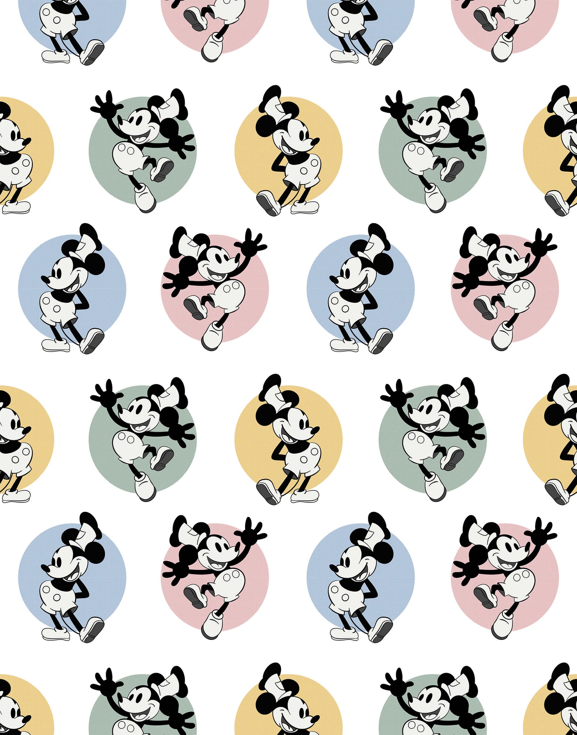 Steamboat Willie Wallpaper Classic Mickey Mouse Design