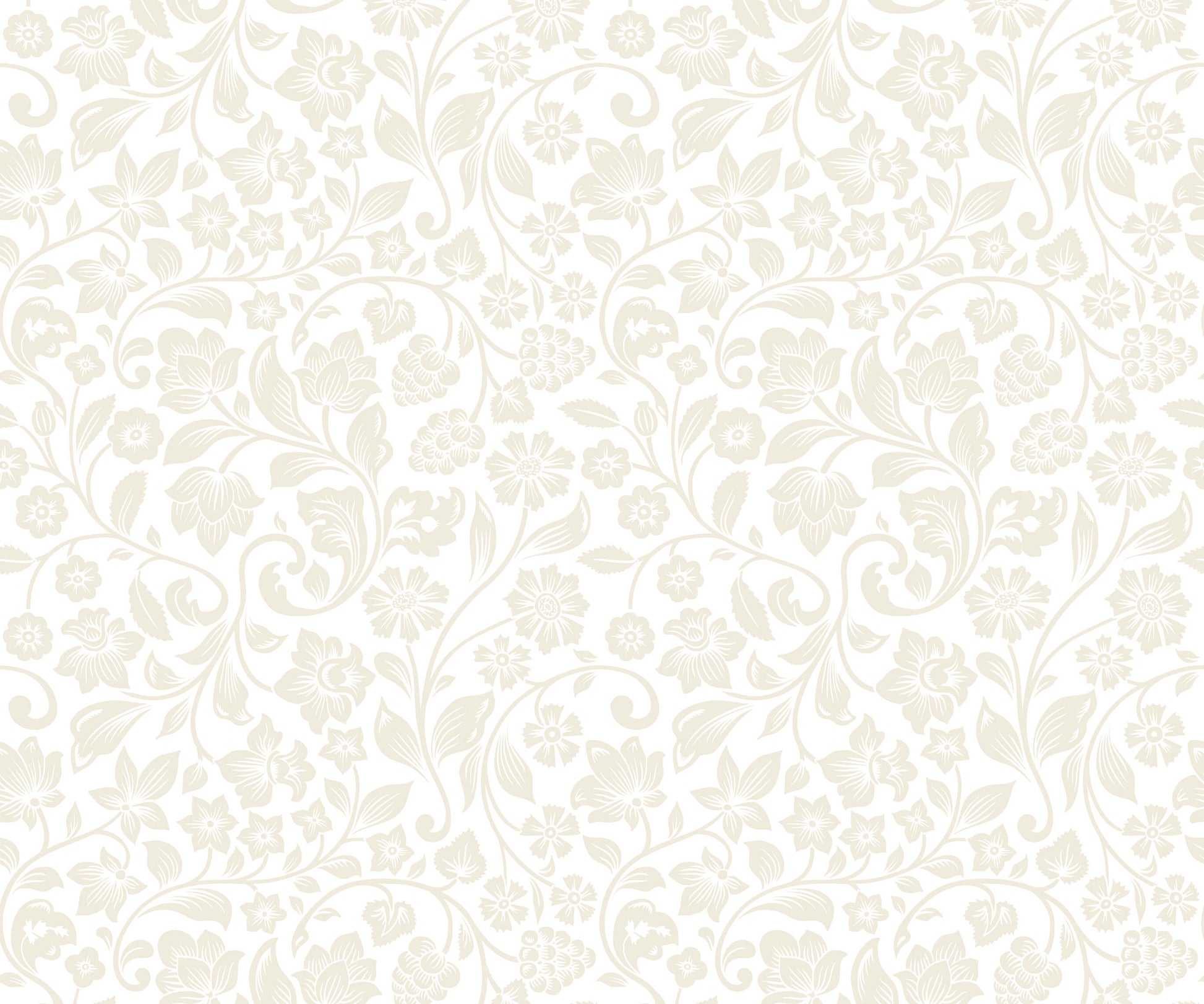 Willow Decorative Pattern Wallpaper