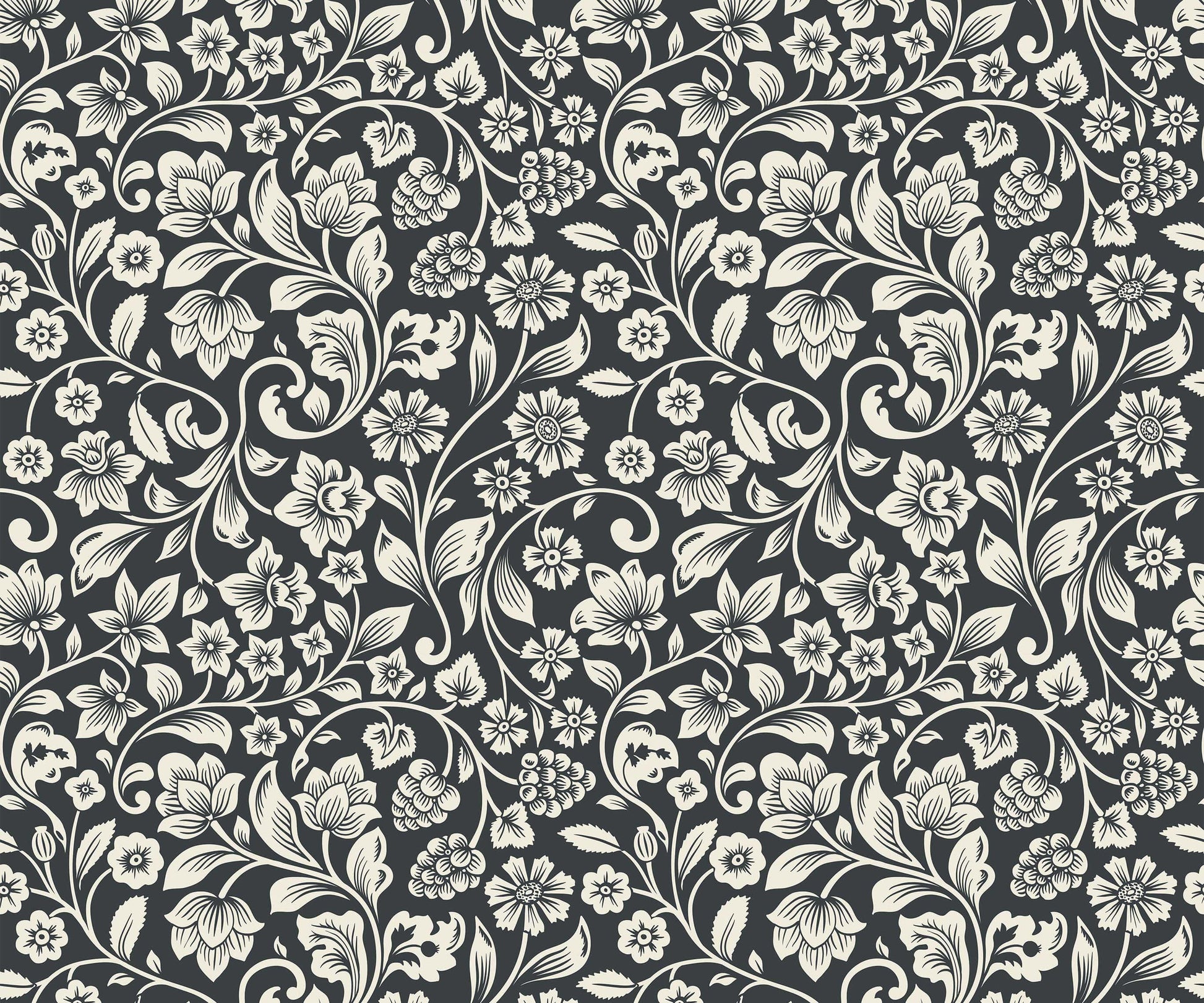 Willow Decorative Pattern Wallpaper