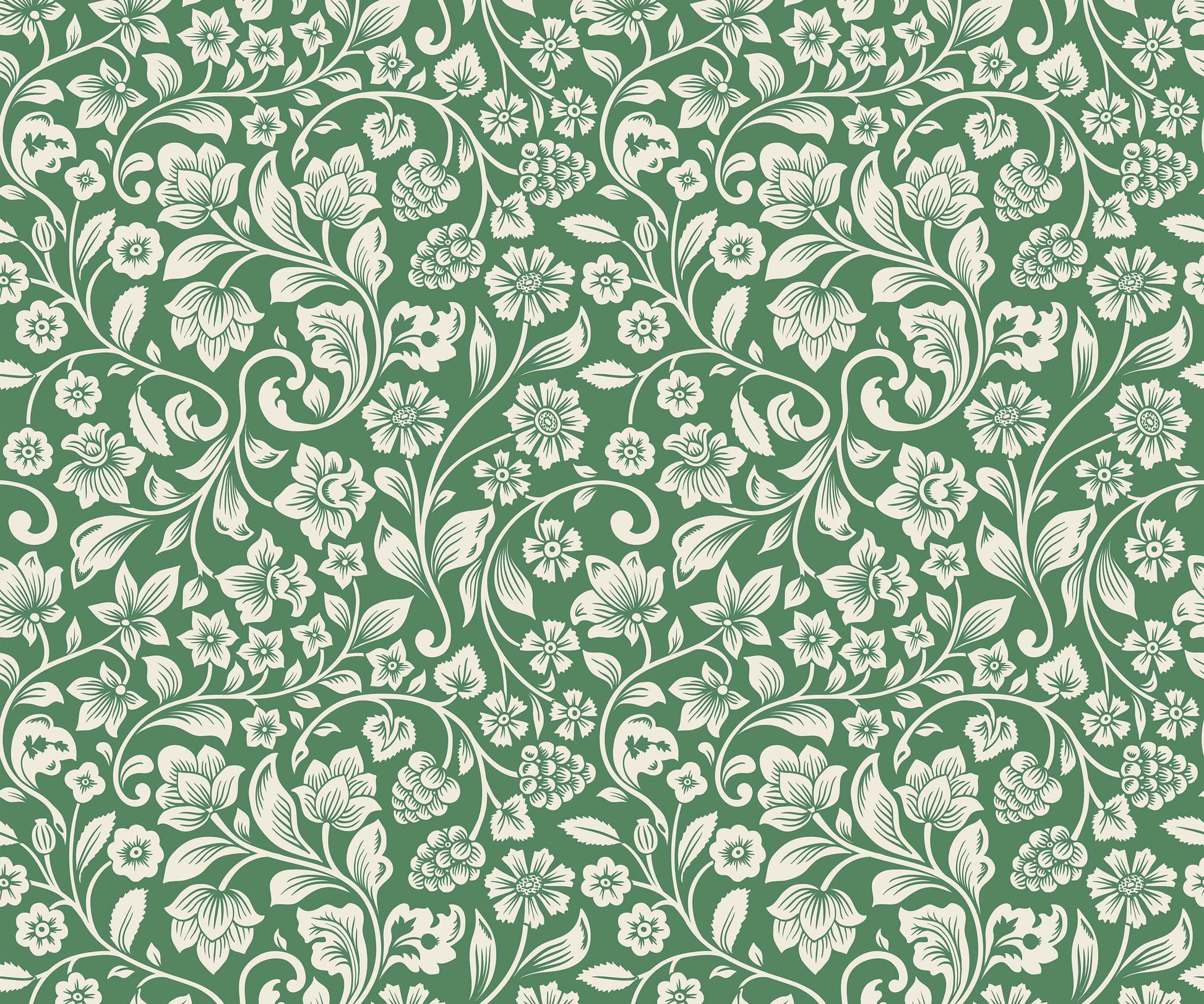 Willow Decorative Pattern Wallpaper