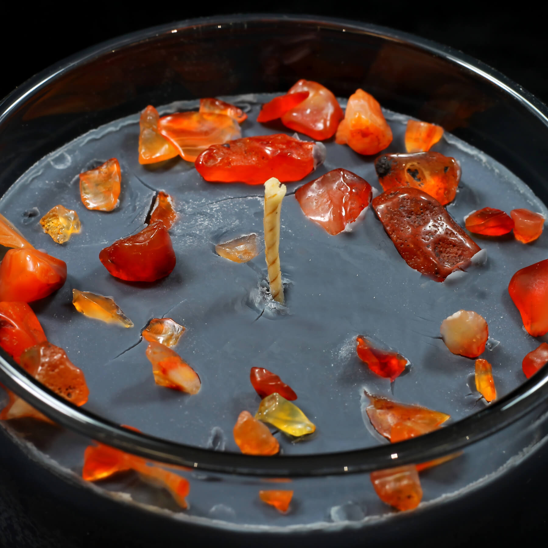 The Witching Hour Crystal Infused Scented Candle