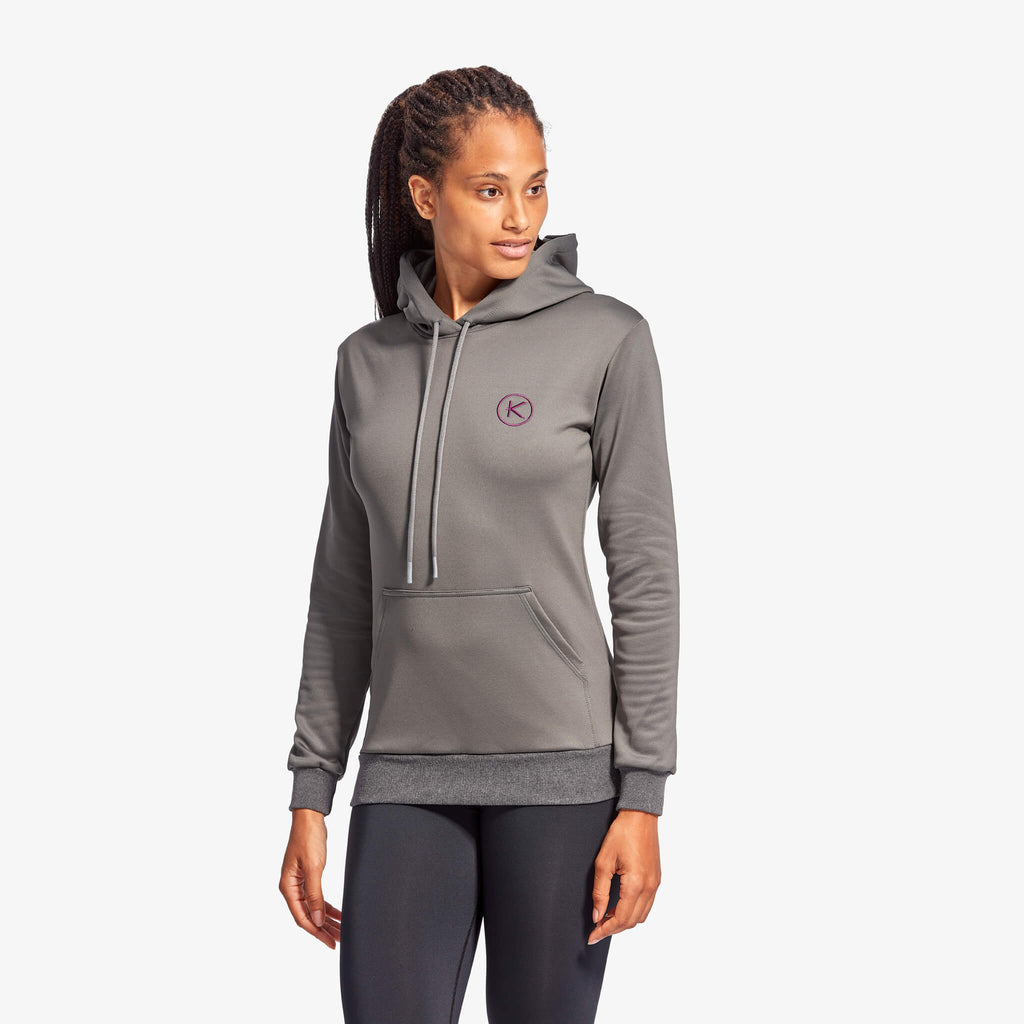 Women's Infrared Hoodie in Grey and Blue